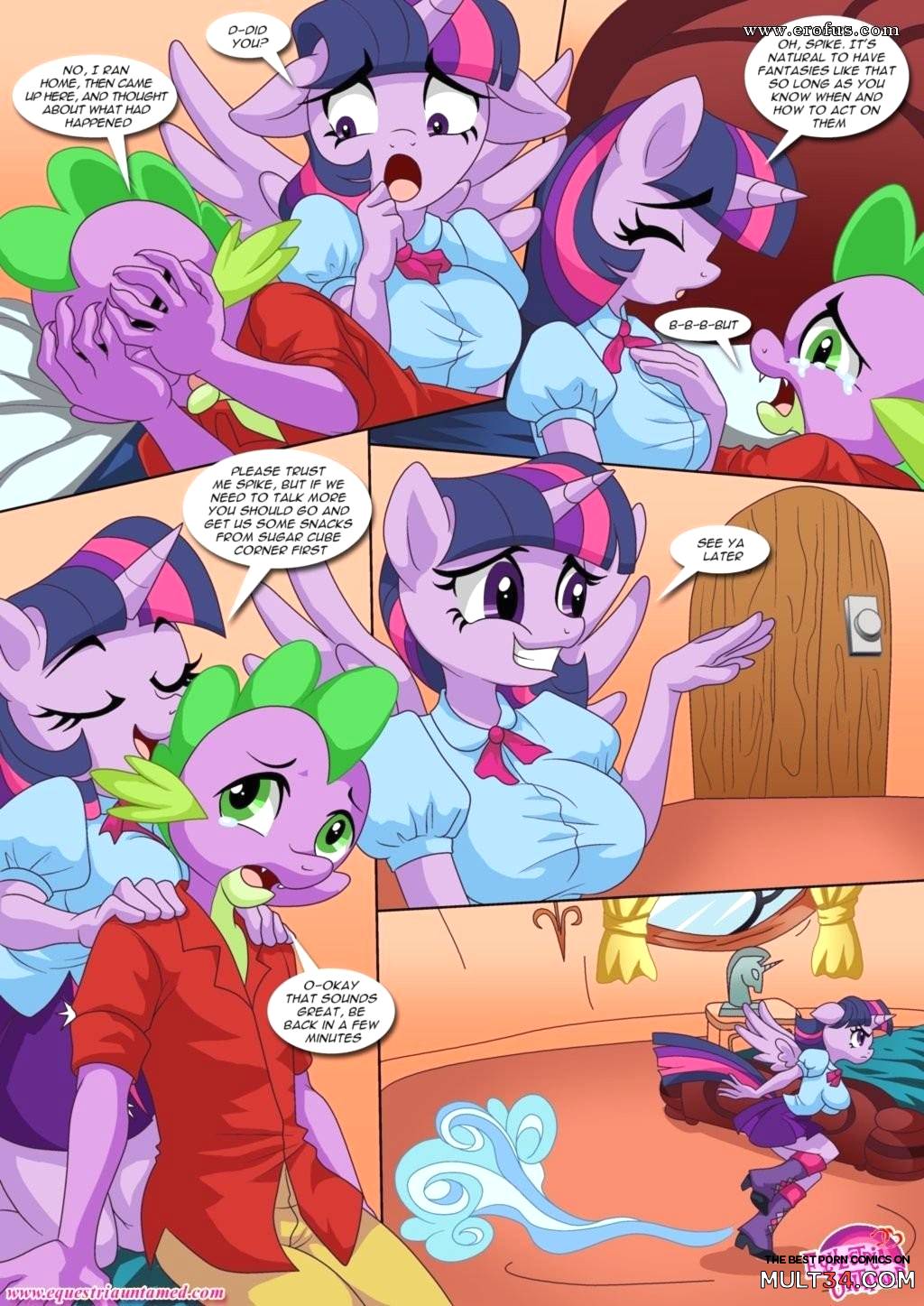 Sex ed with miss twilight sparkle page 7