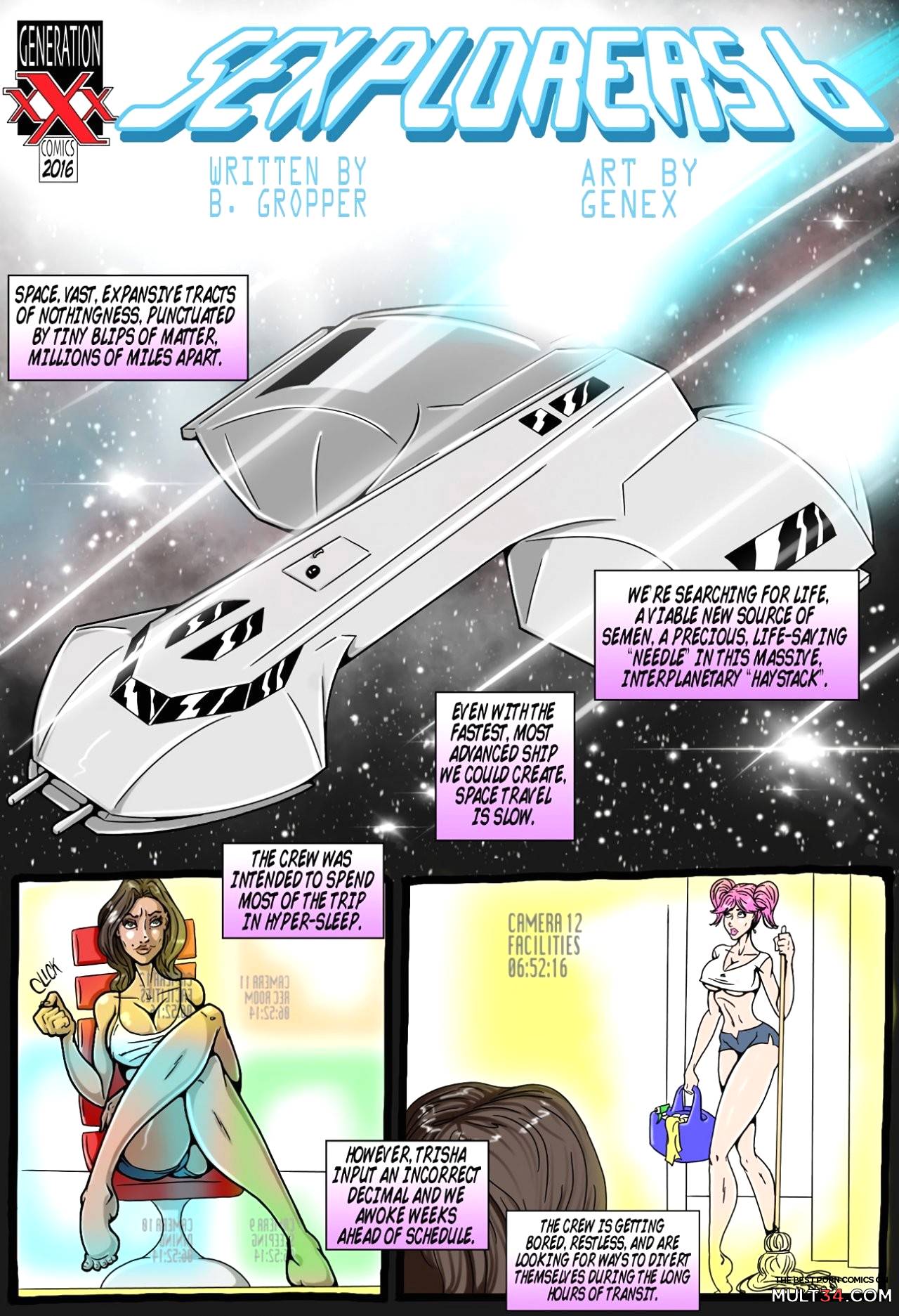 Sexplorers 6 Episode 2 page 1