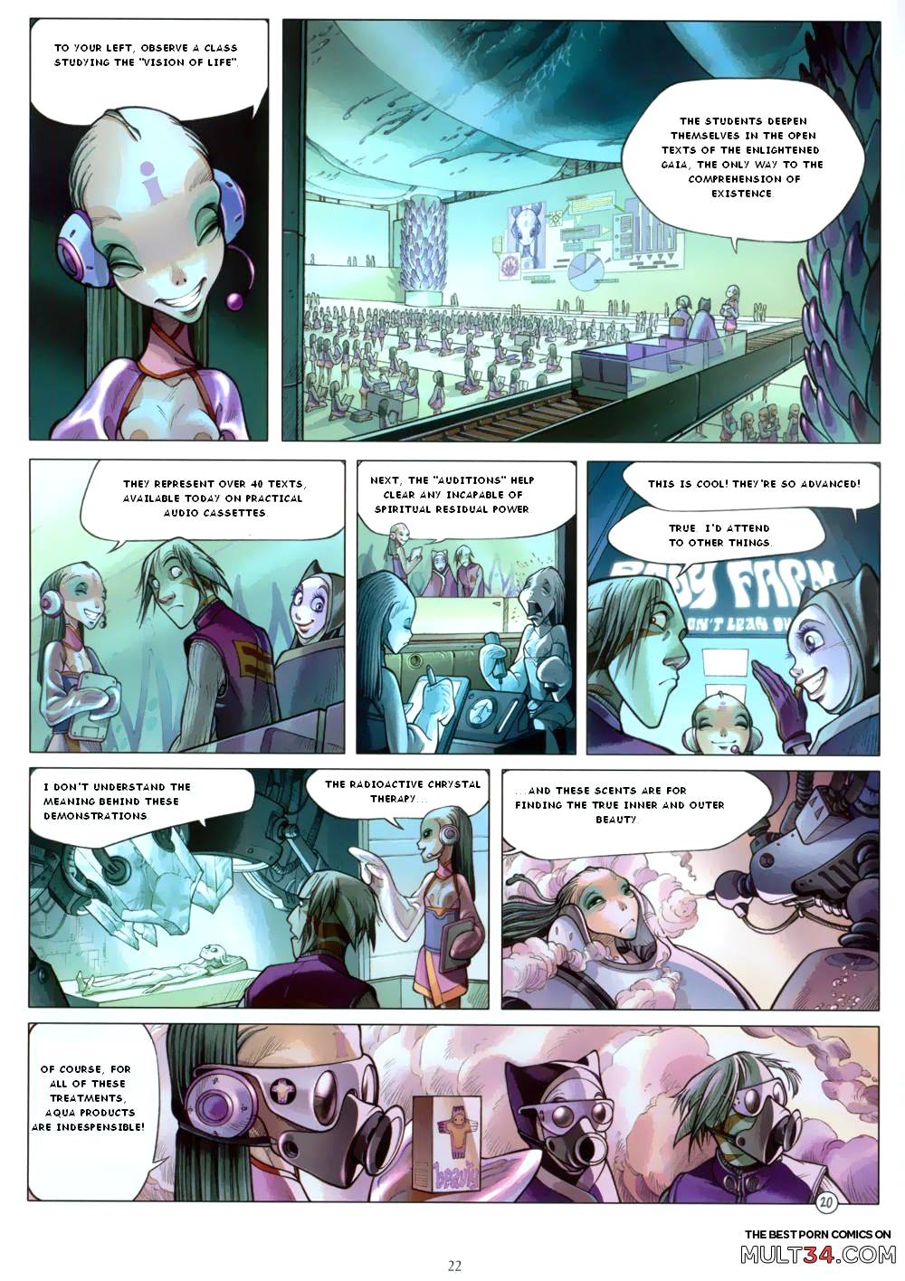 Sky Doll #2 - Aqua page 23