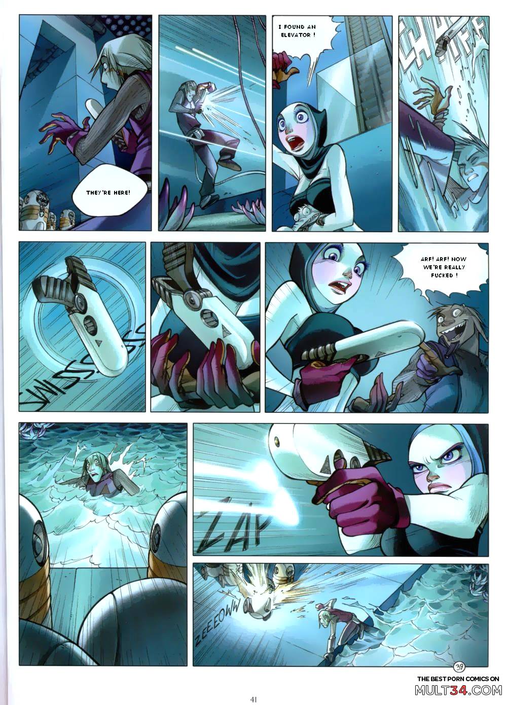 Sky Doll #2 - Aqua page 42