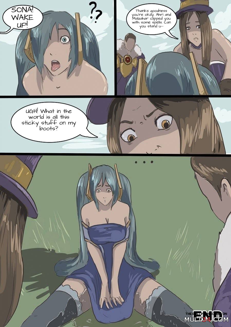 Sona A'void' getting charmed (League of Legends) page 14