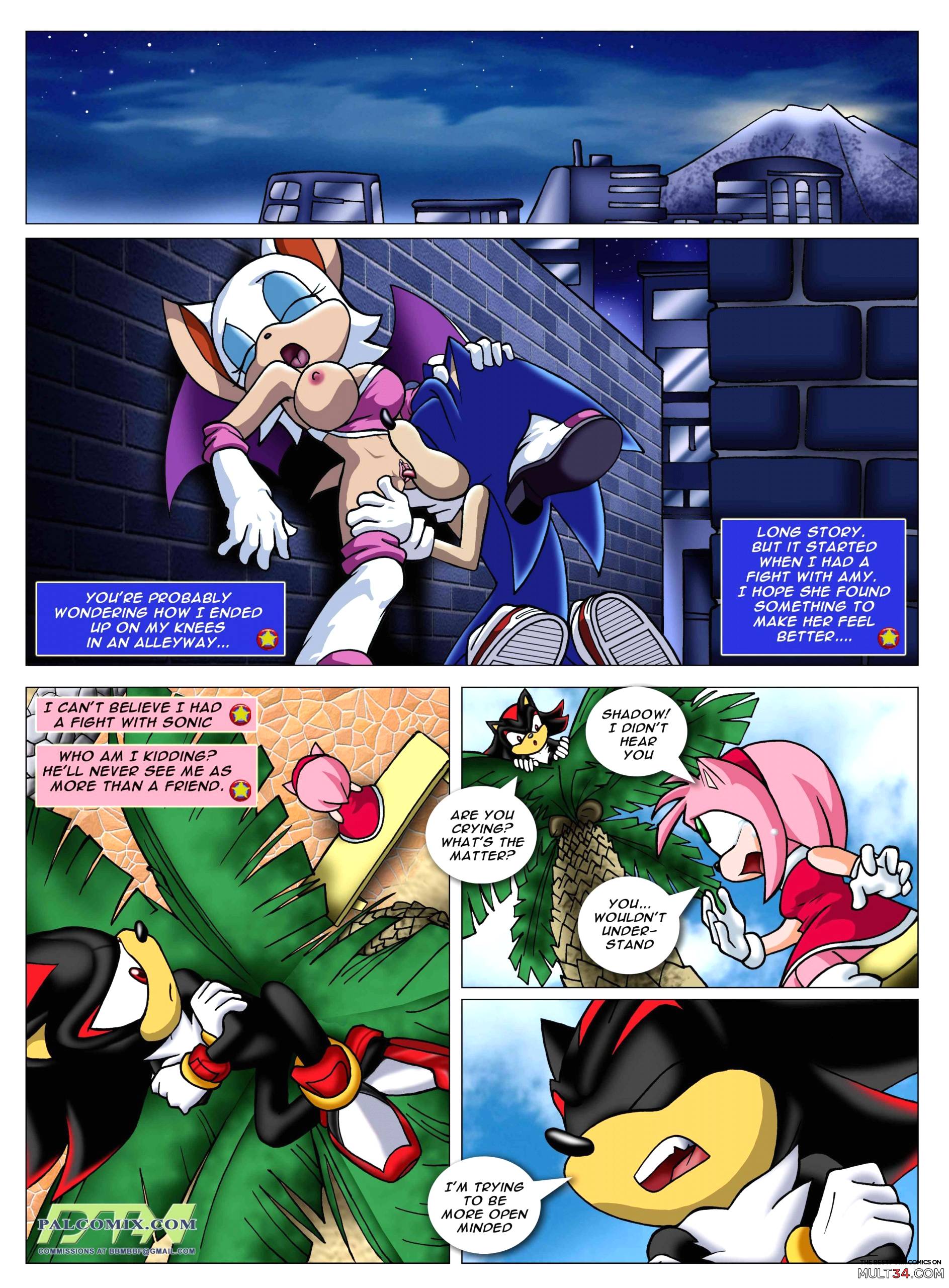 Shadow And Amy Porn - Sonic XXX Project porn comic - the best cartoon porn comics, Rule 34 |  MULT34