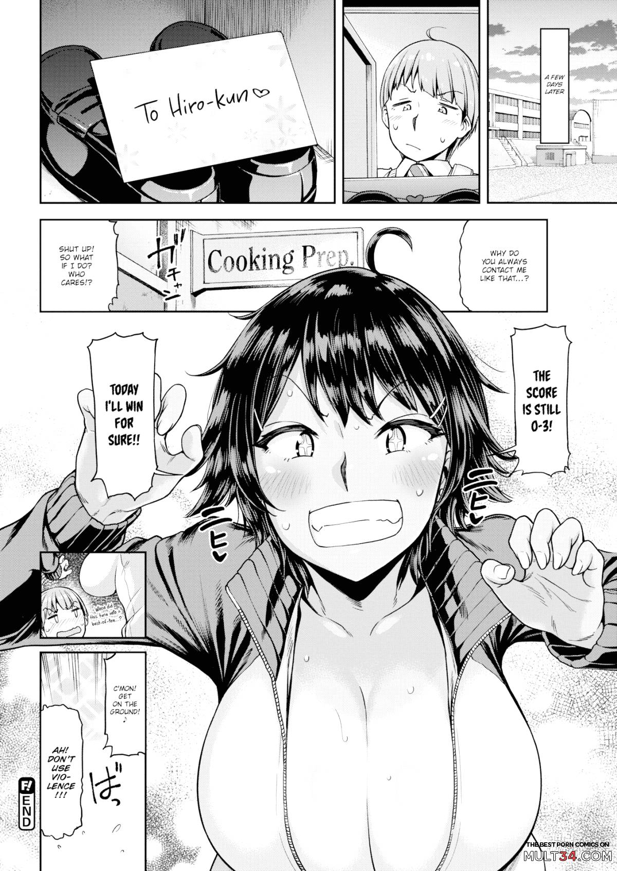 Sore loser, Shunko!! page 22