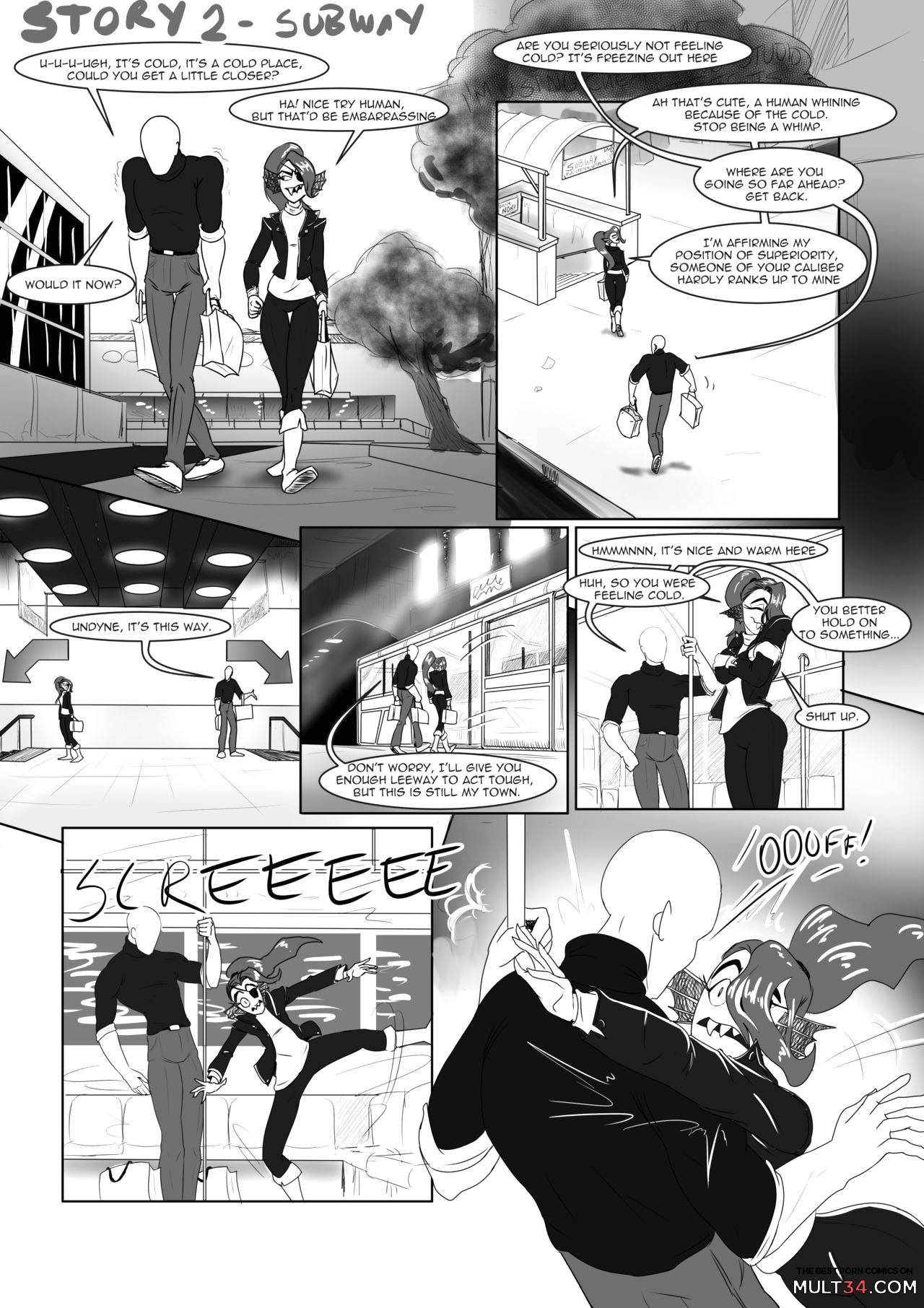 Spear of Just Us 2 - Battle Against a True Nympho page 9