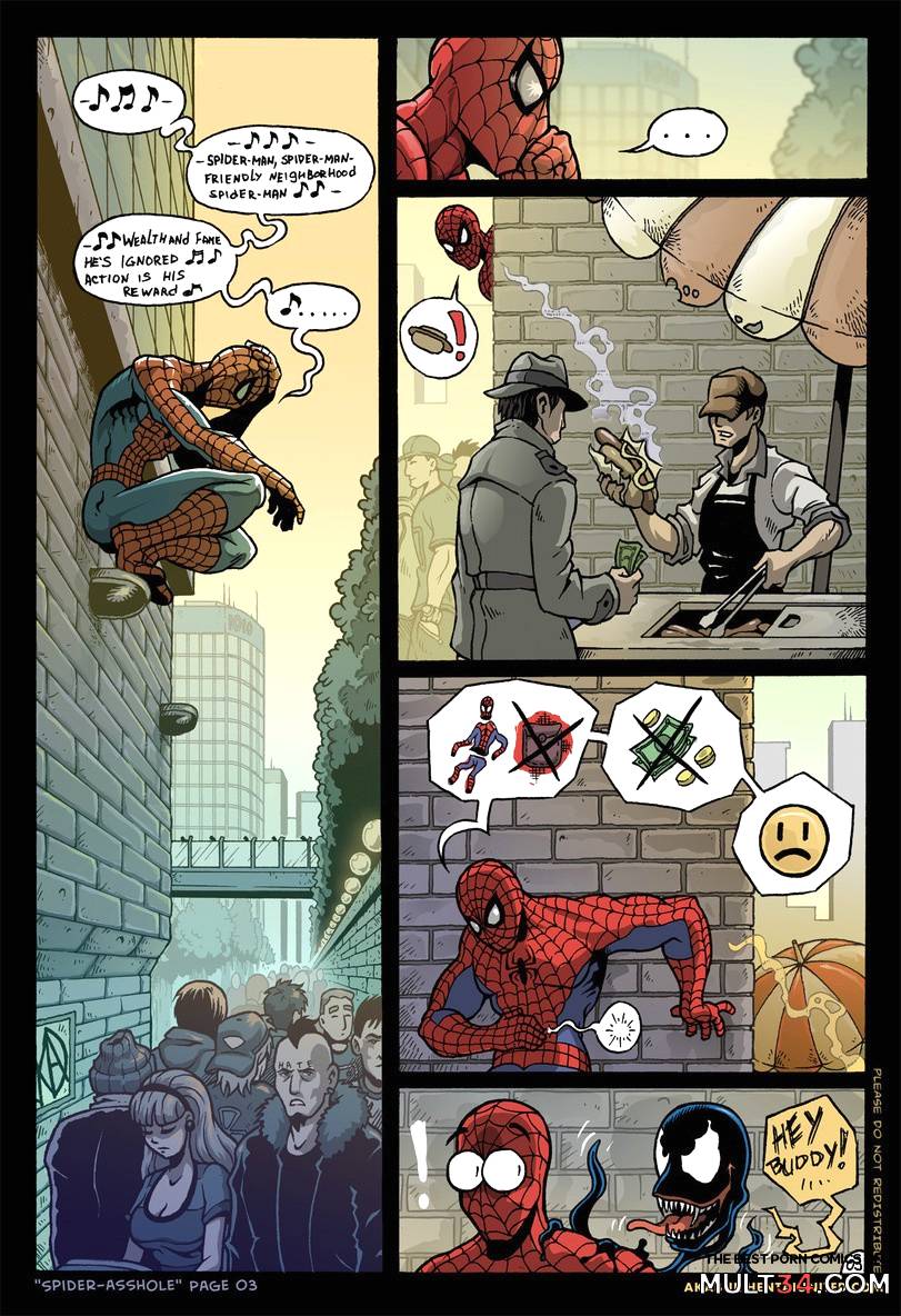 Spider-Man XXX A porn parody page 4