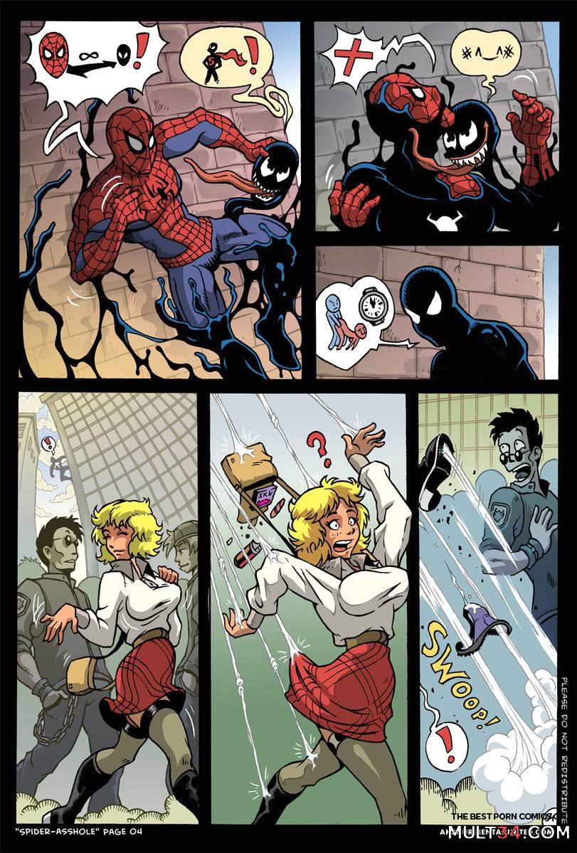Spiderman porn comic