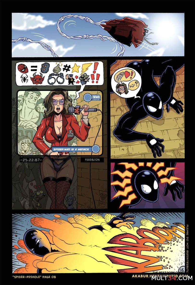 Spider-Man XXX A porn parody page 9