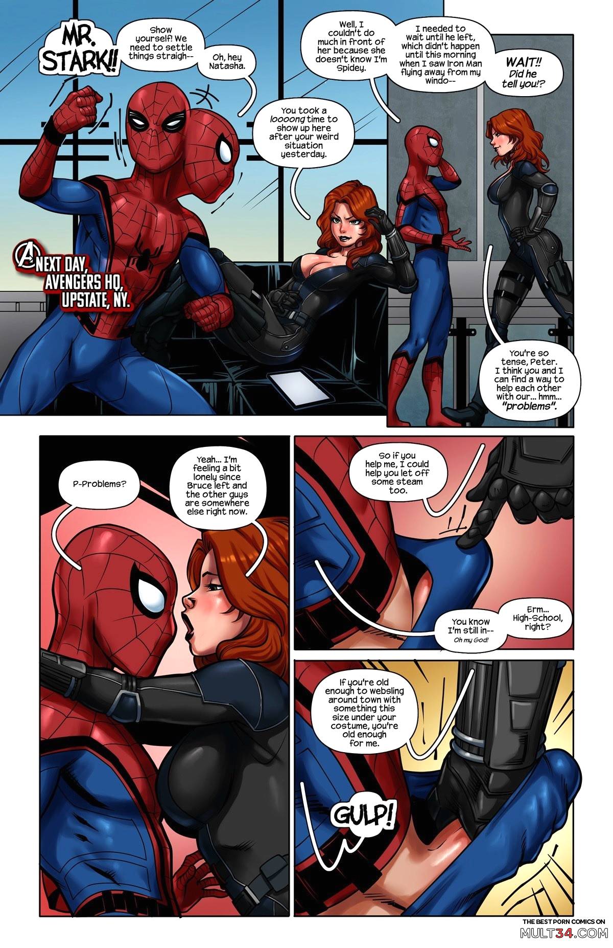 Black Widow Porn Comics Strip - Spiderman - Civil war porn comic - the best cartoon porn comics, Rule 34 |  MULT34