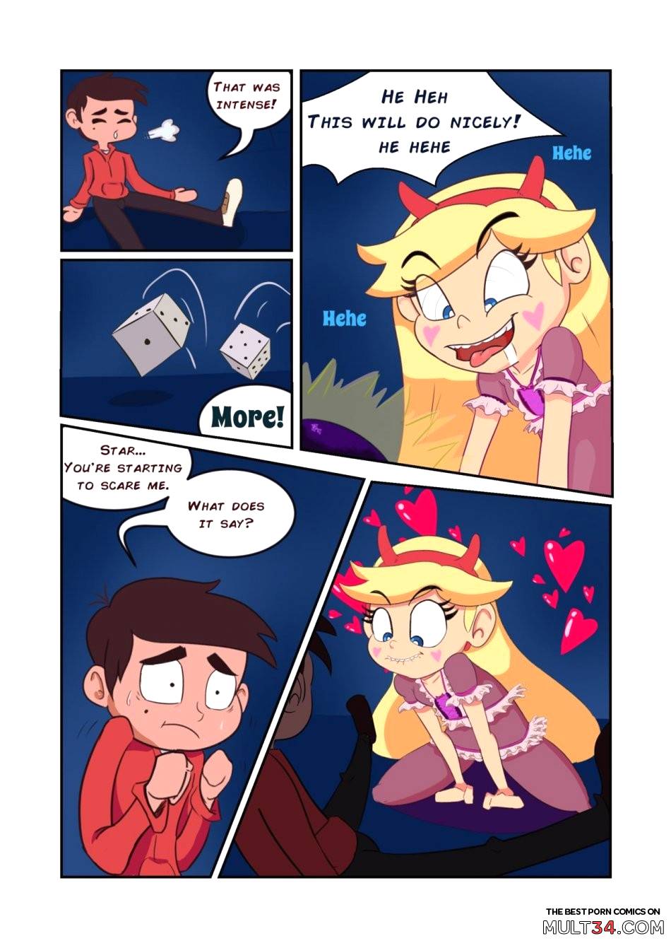 Star Vs. the board game of lust (incomplete) page 12