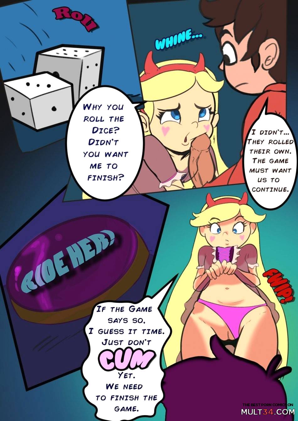 Star Vs. the board game of lust (incomplete) page 15