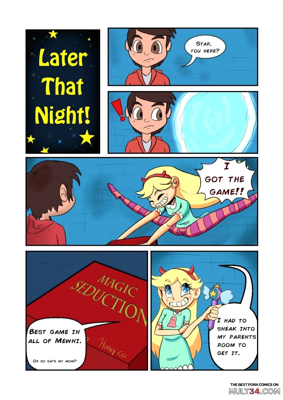 Star Vs. the board game of lust (incomplete) page 3