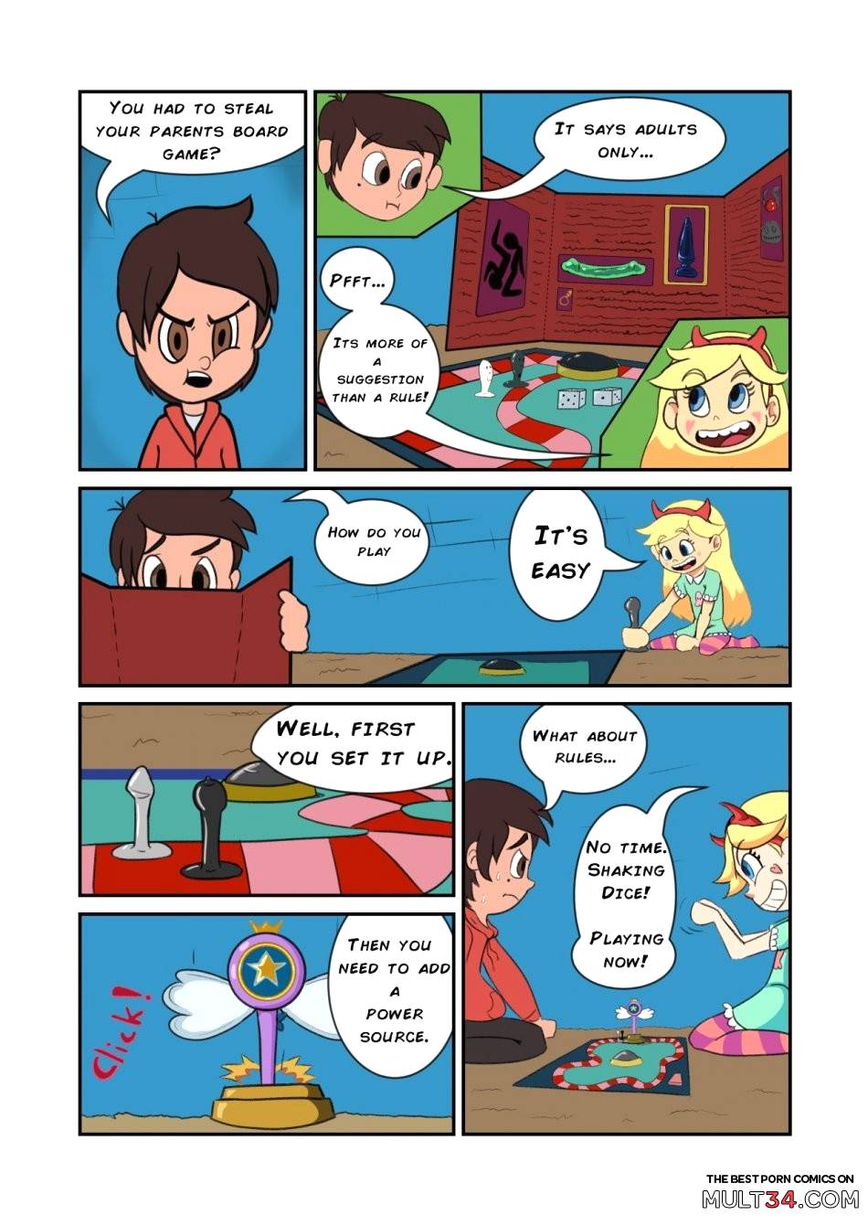 Star Vs. the board game of lust (incomplete) page 4