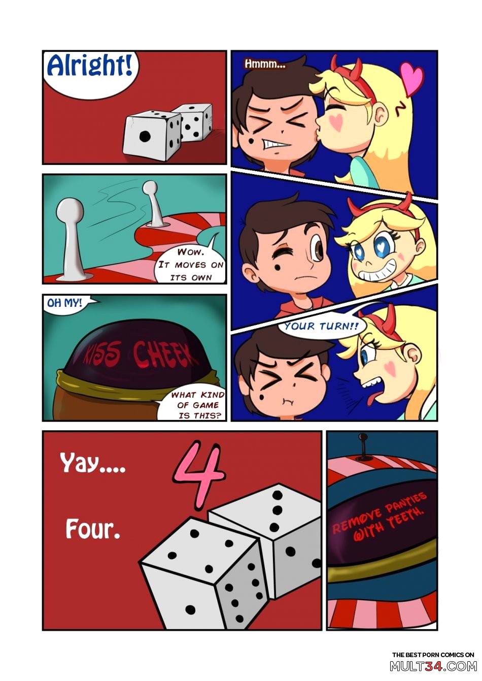 Star Vs. the board game of lust (incomplete) page 5