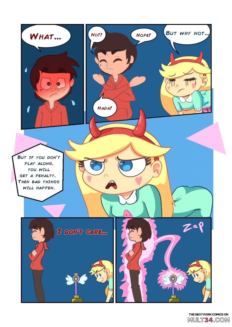 Star Vs. the board game of lust (incomplete) page 6