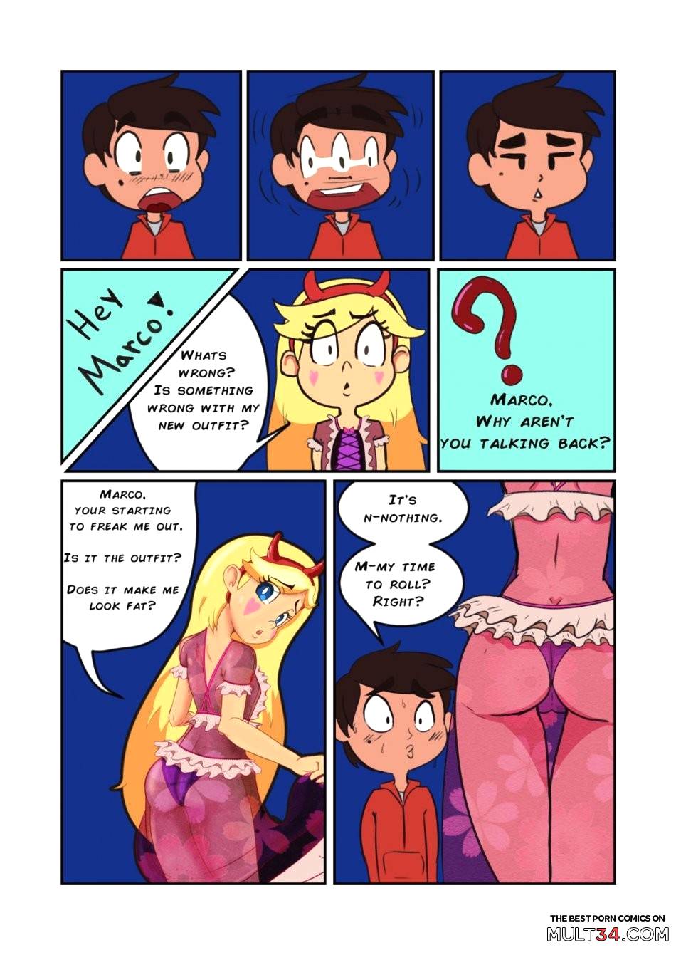 Star Vs. the board game of lust (incomplete) page 9