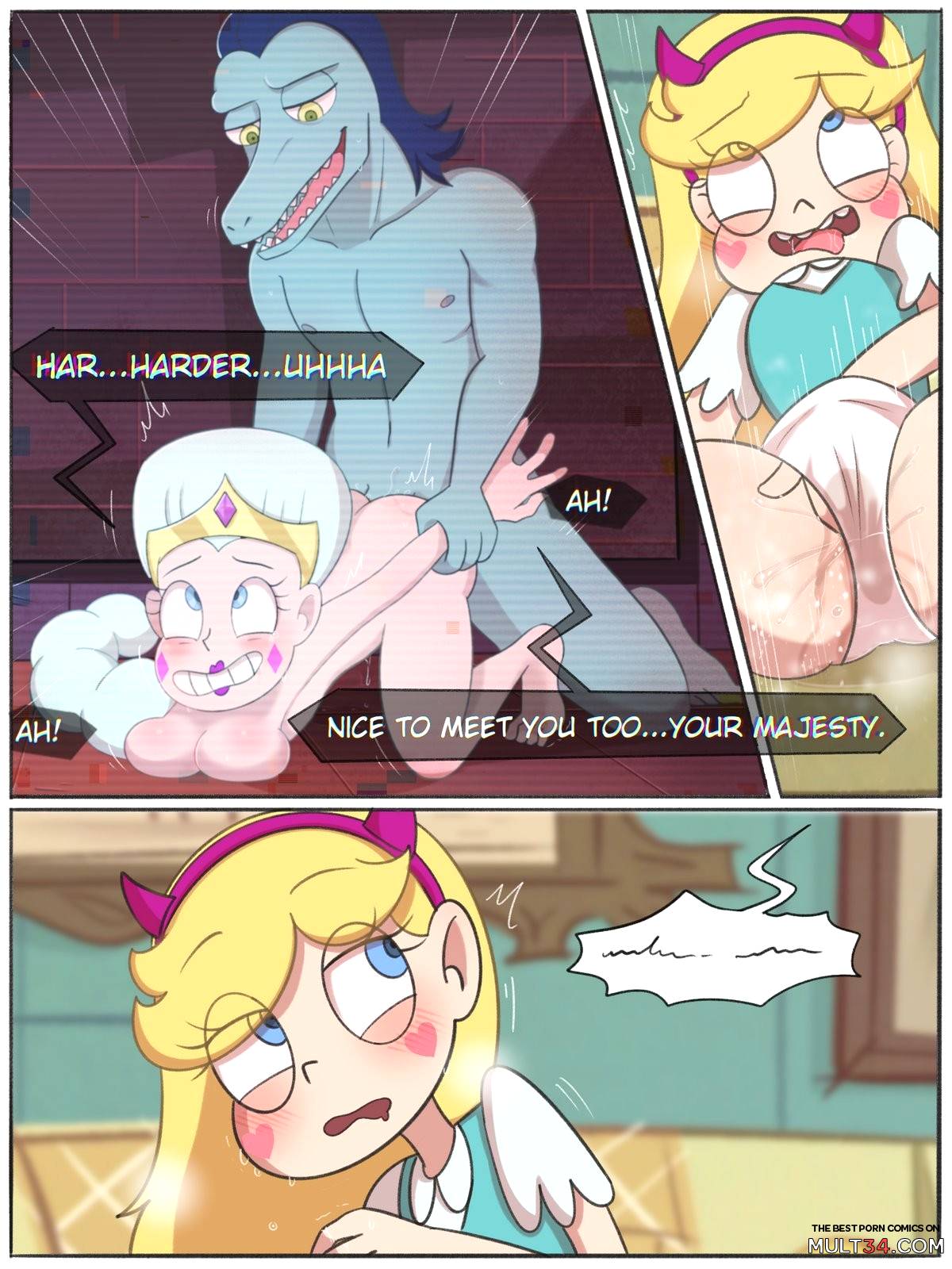 Star VS The forces of Evil comics page 14