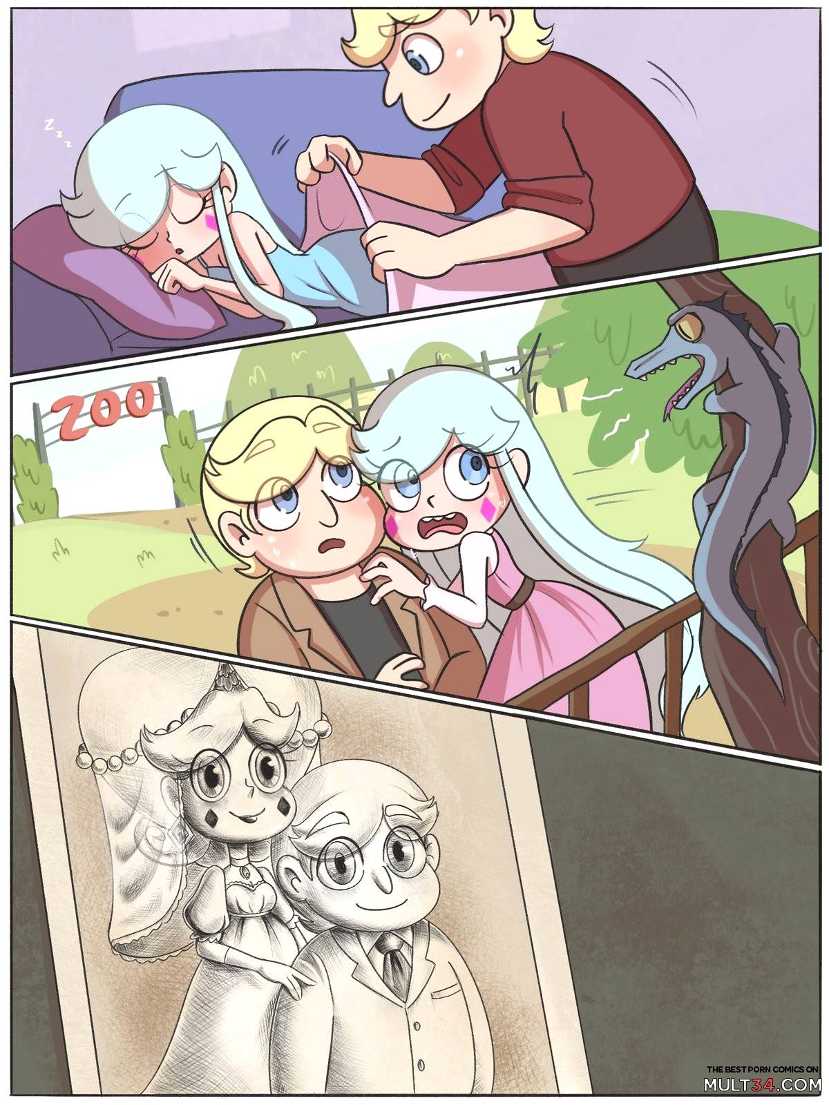 Star VS The forces of Evil comics page 24