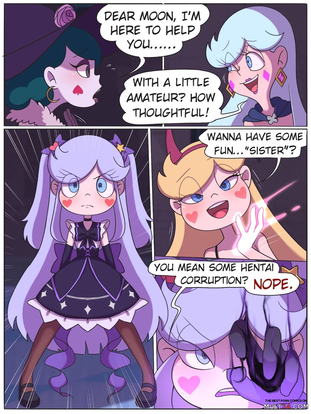 Star VS The forces of Evil comics page 35