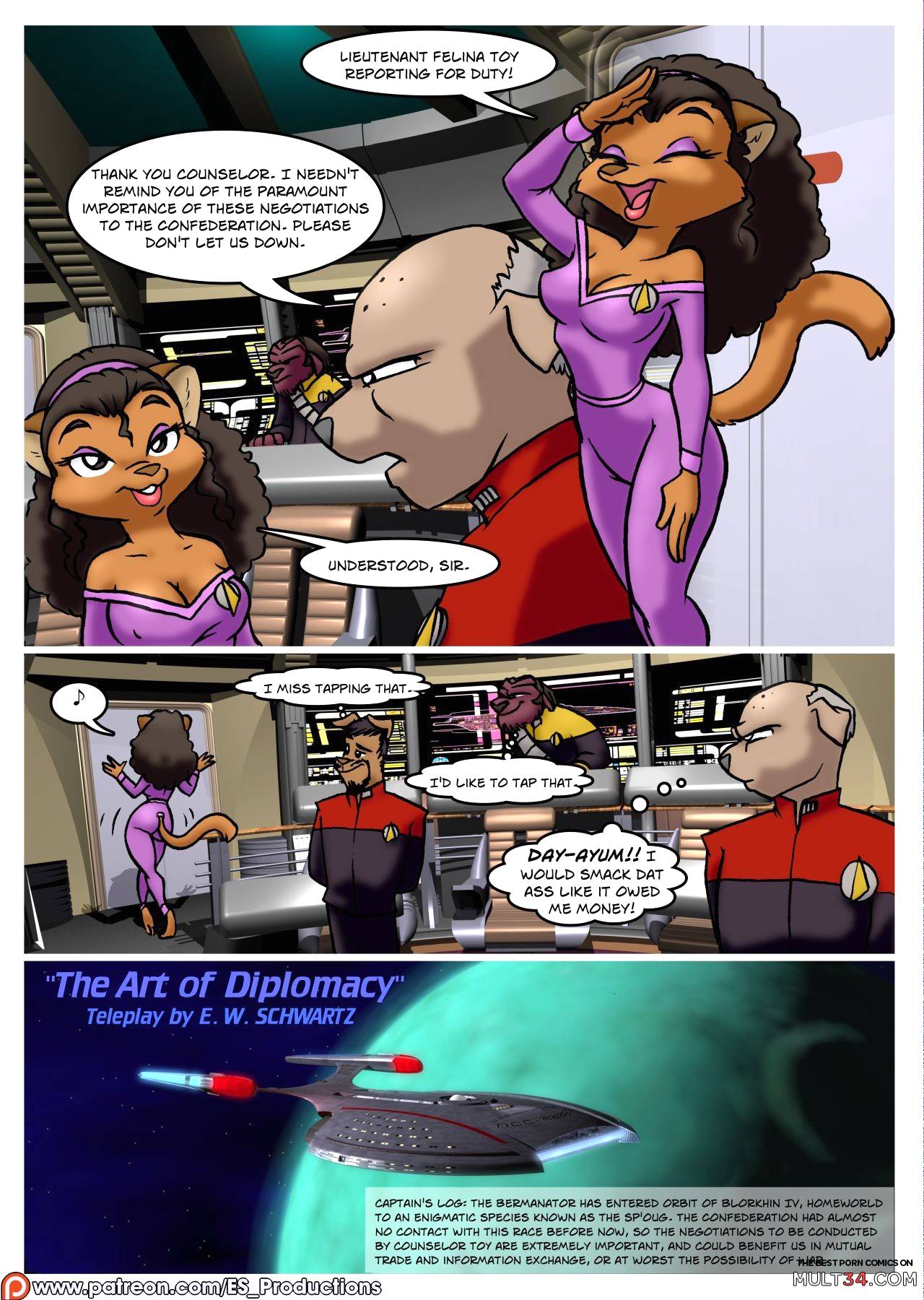 Stellar Voyages: The Art of Diplomacy page 2