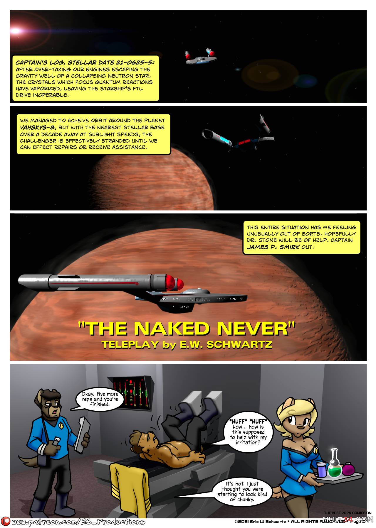Stellar Voyages: The naked never page 2