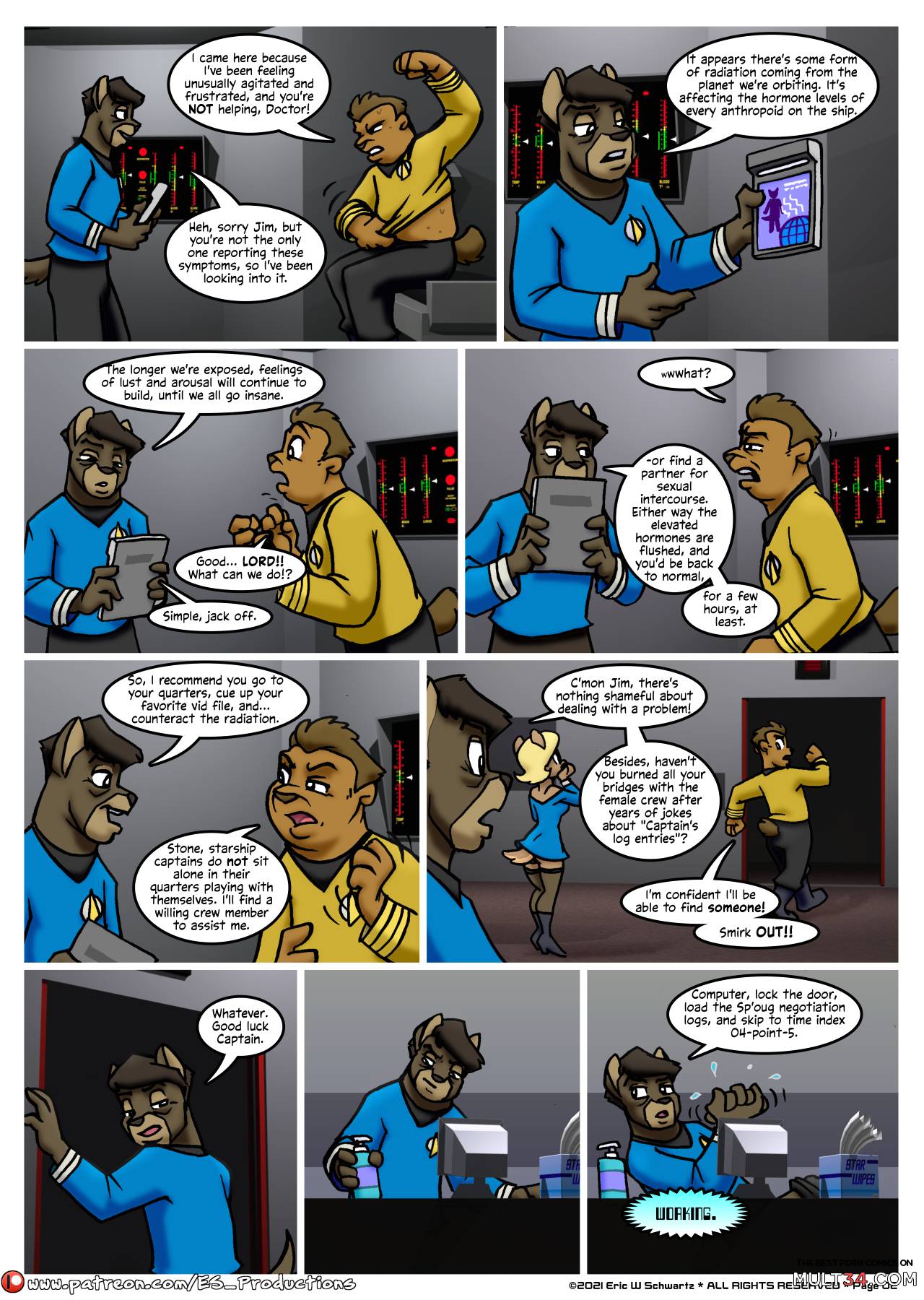 Stellar Voyages: The naked never page 3
