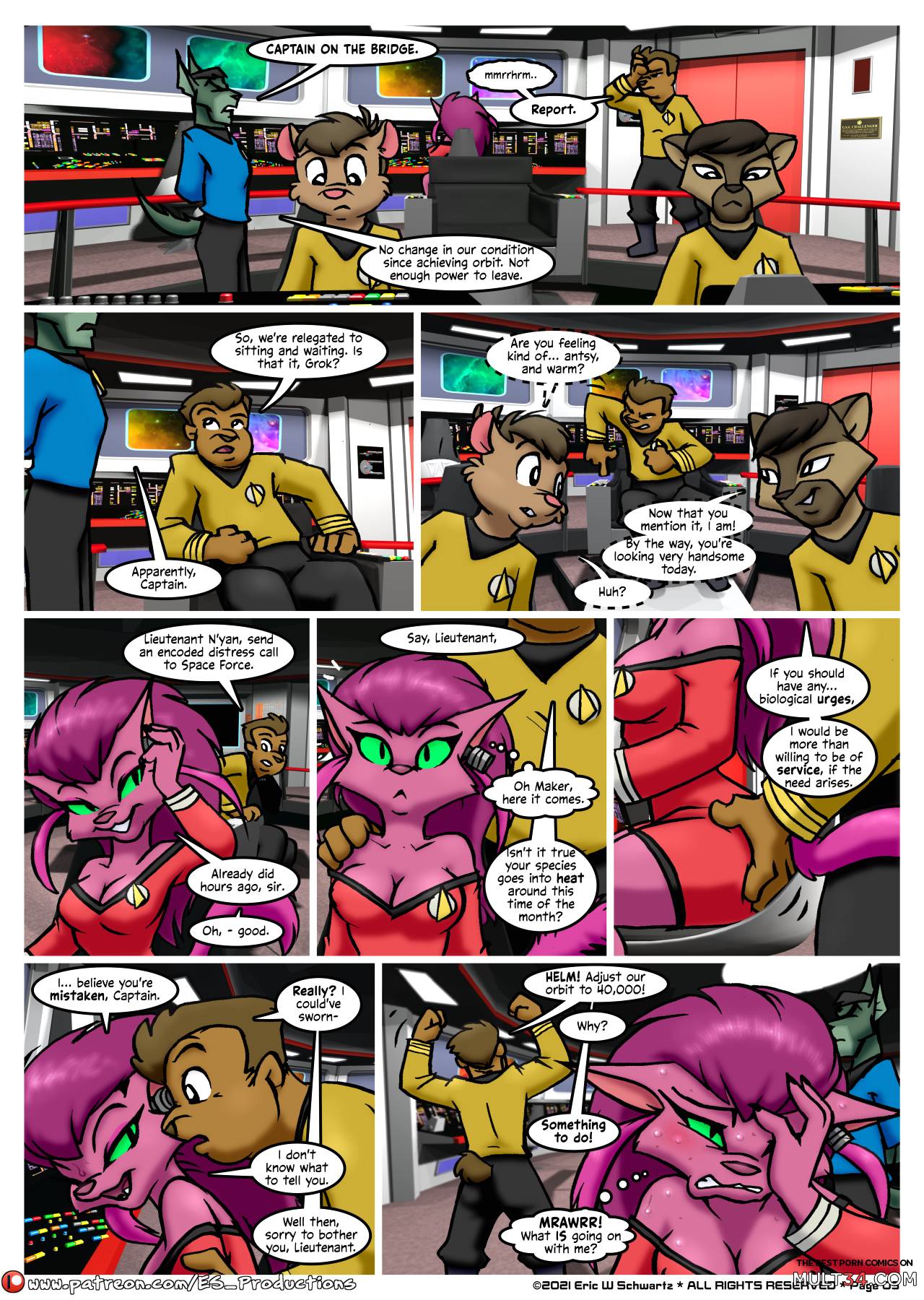 Stellar Voyages: The naked never page 6