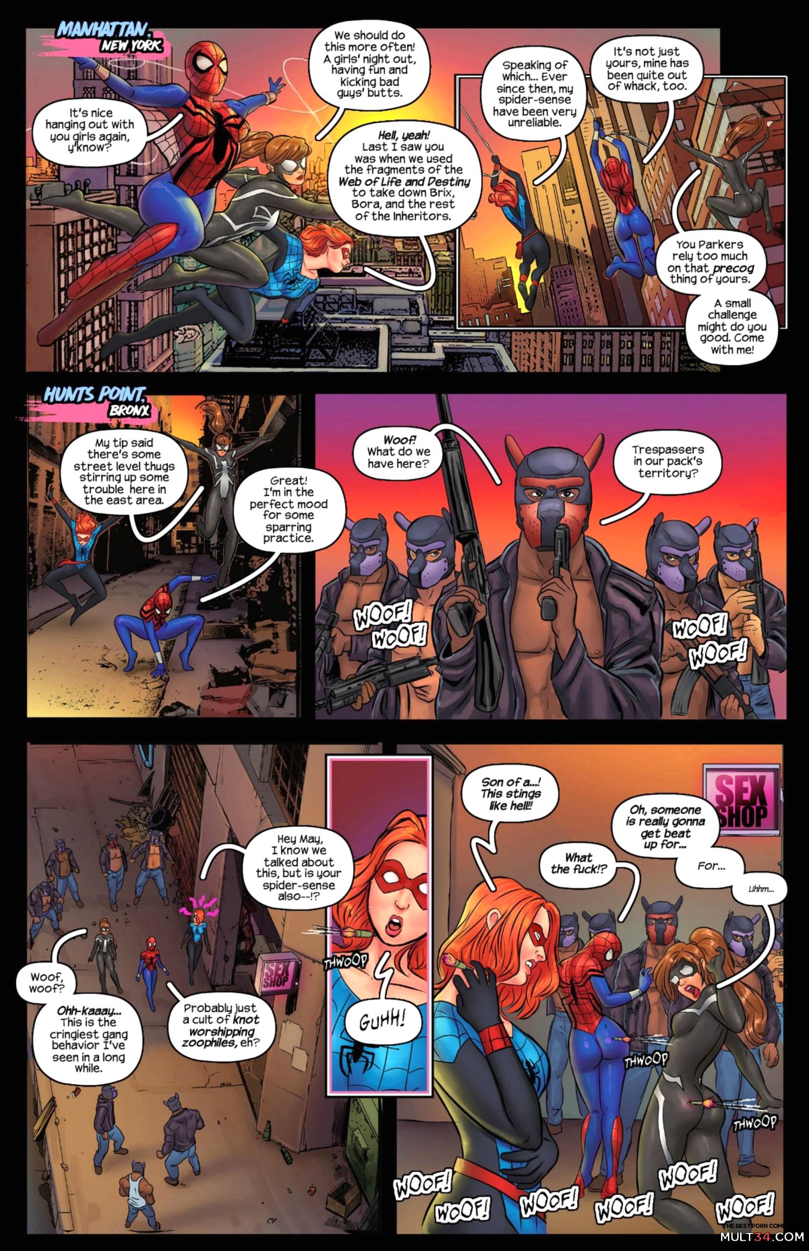 Stunning Howls: A Spider Girls Story page 3
