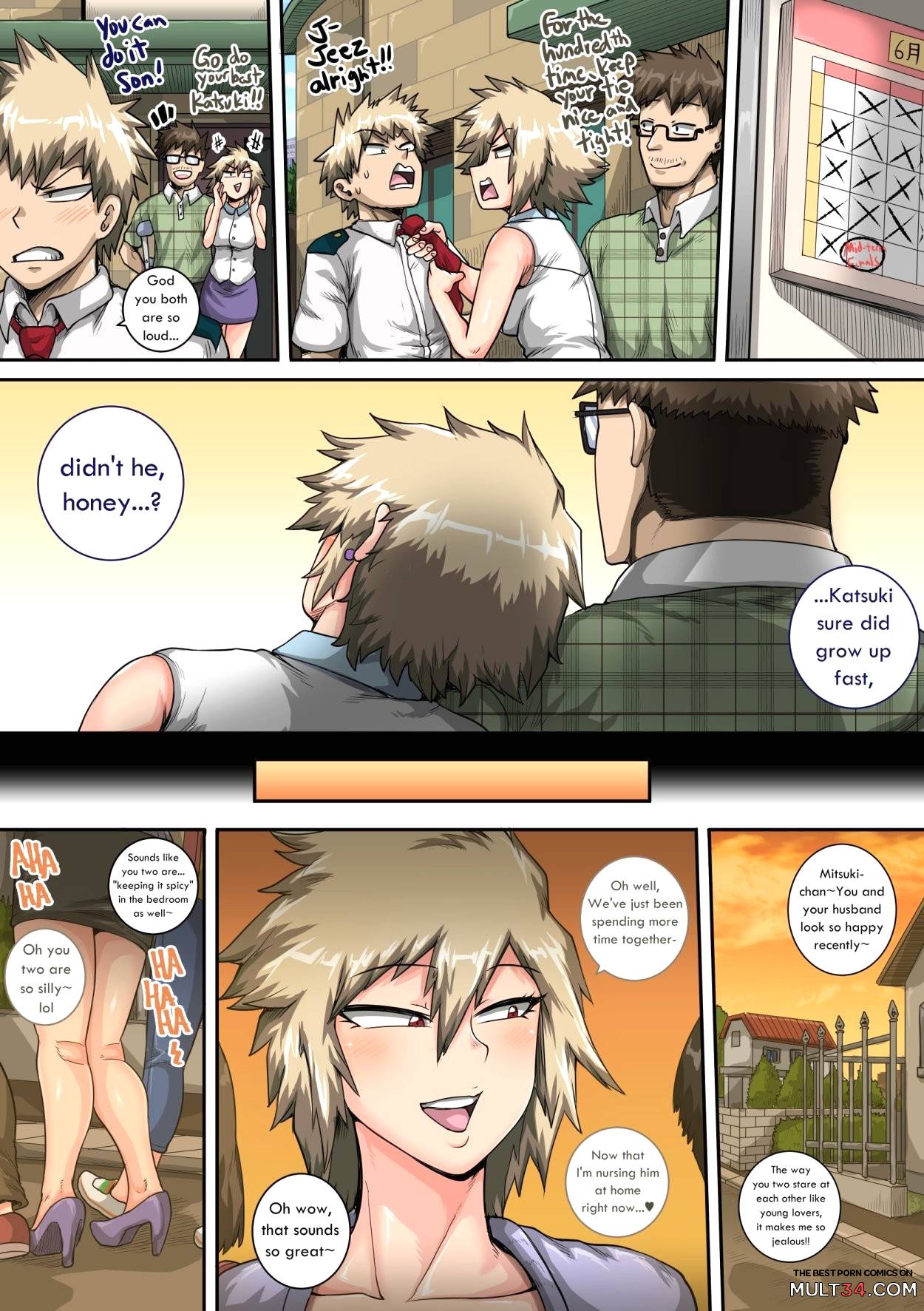 Summer Vacation With Bakugo's Mom Part Two page 15