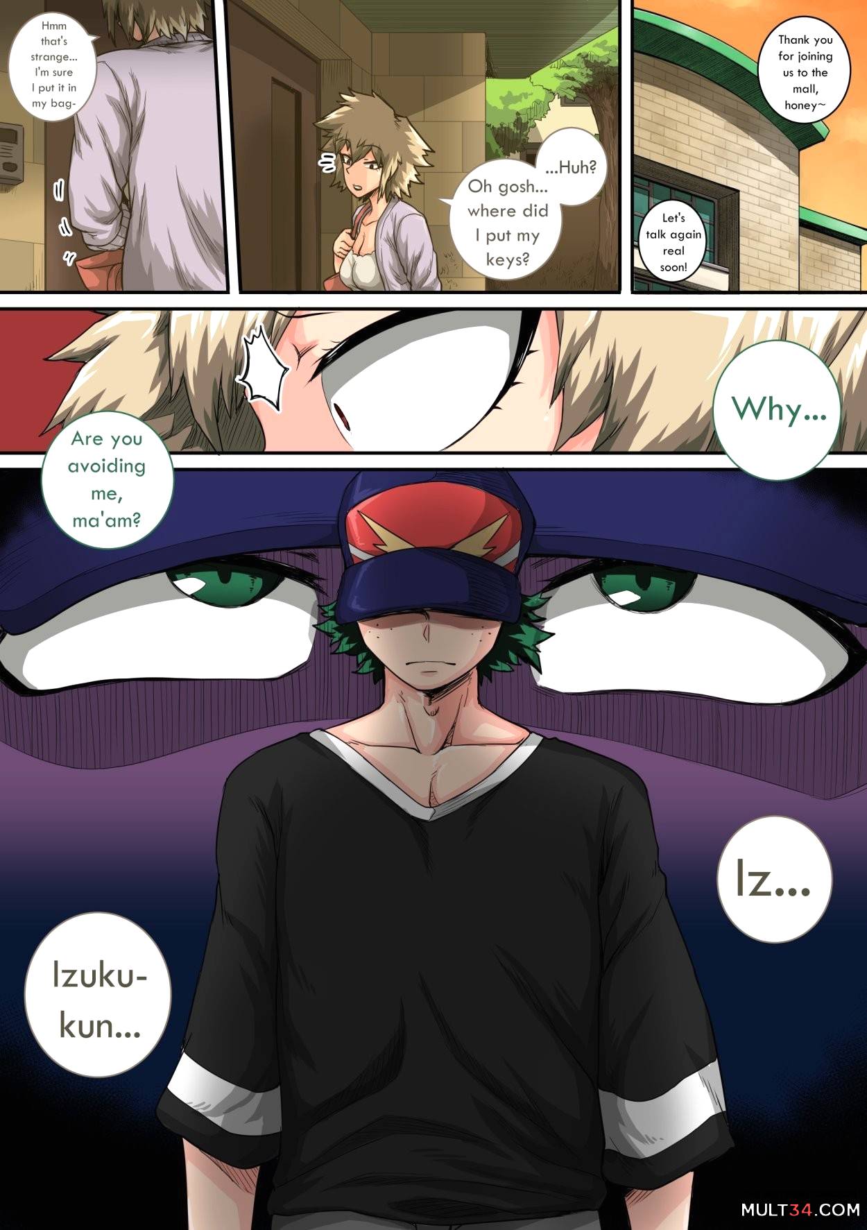 Summer Vacation With Bakugo's Mom Part Two page 16