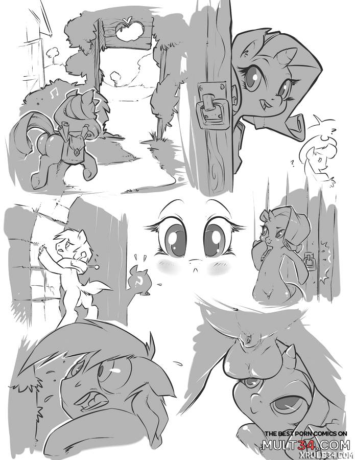 Sweetie belle and Big mac page 1