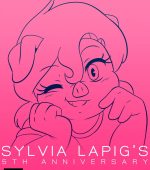 Sylvia LaPig's 5th Anniversary - Pin-up Pack page 1