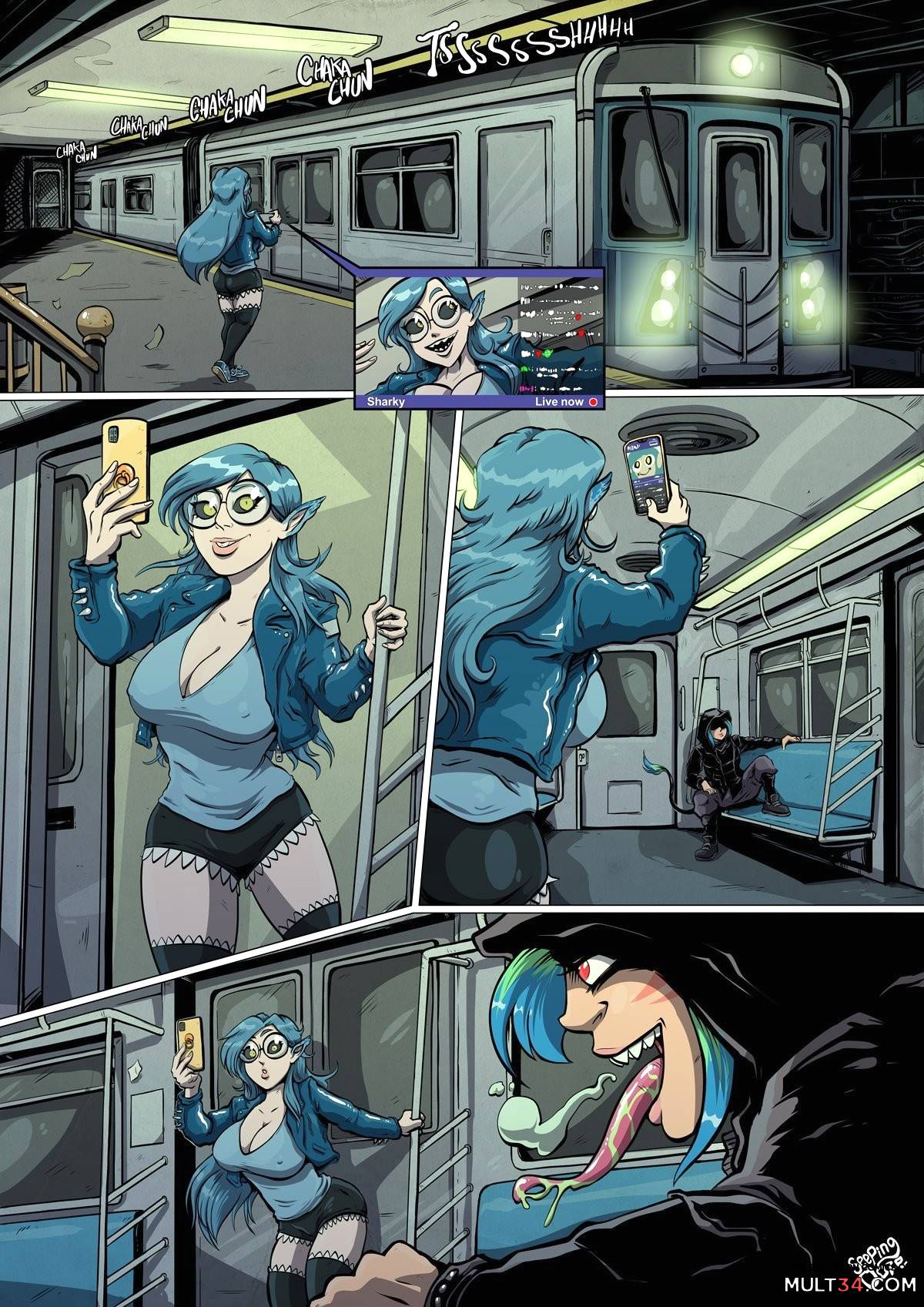 Symbiote Catgirl page 8