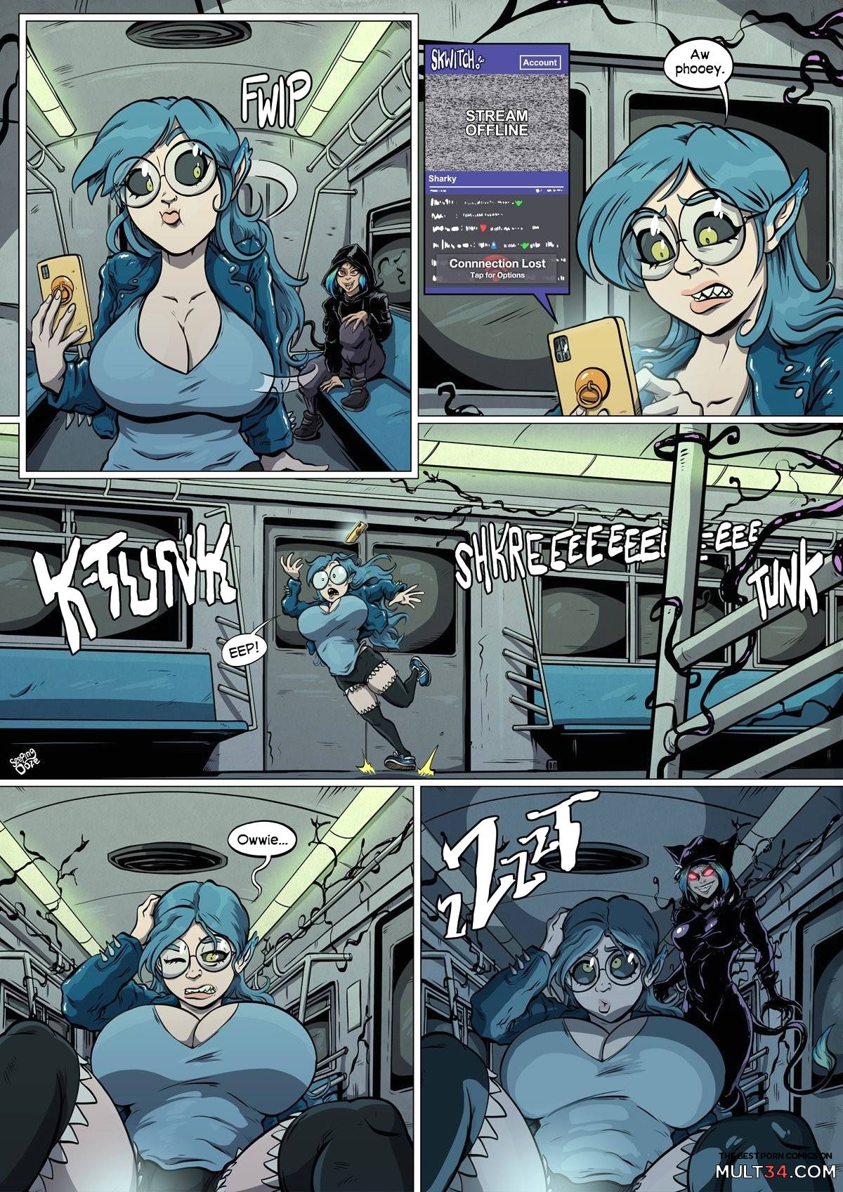 Symbiote Catgirl page 9