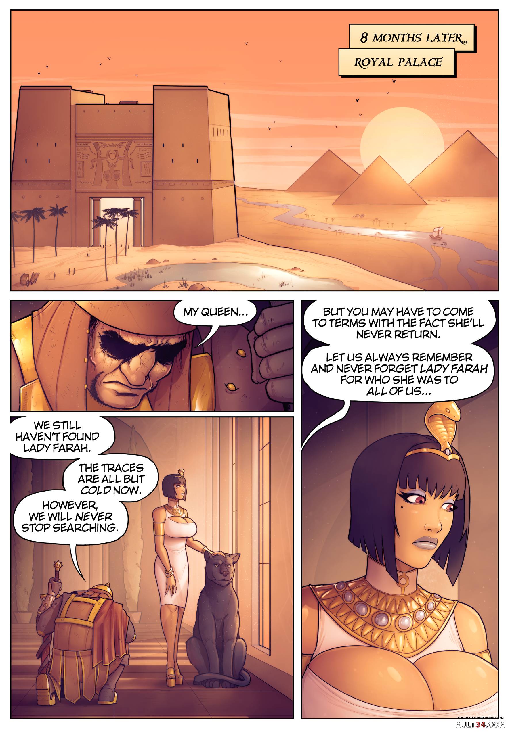 Tales of Pharah: In the Shadow of Anubis page 14