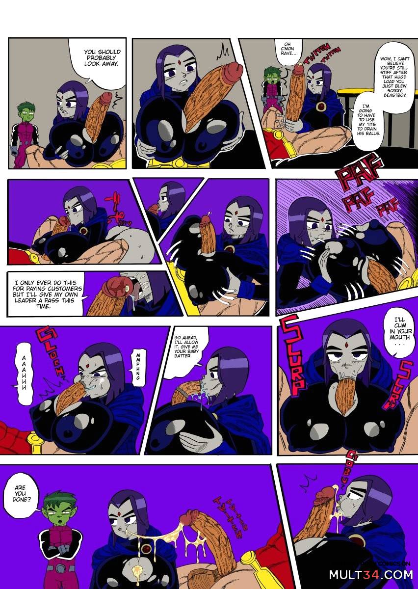 Teen Titans FUCK page 3