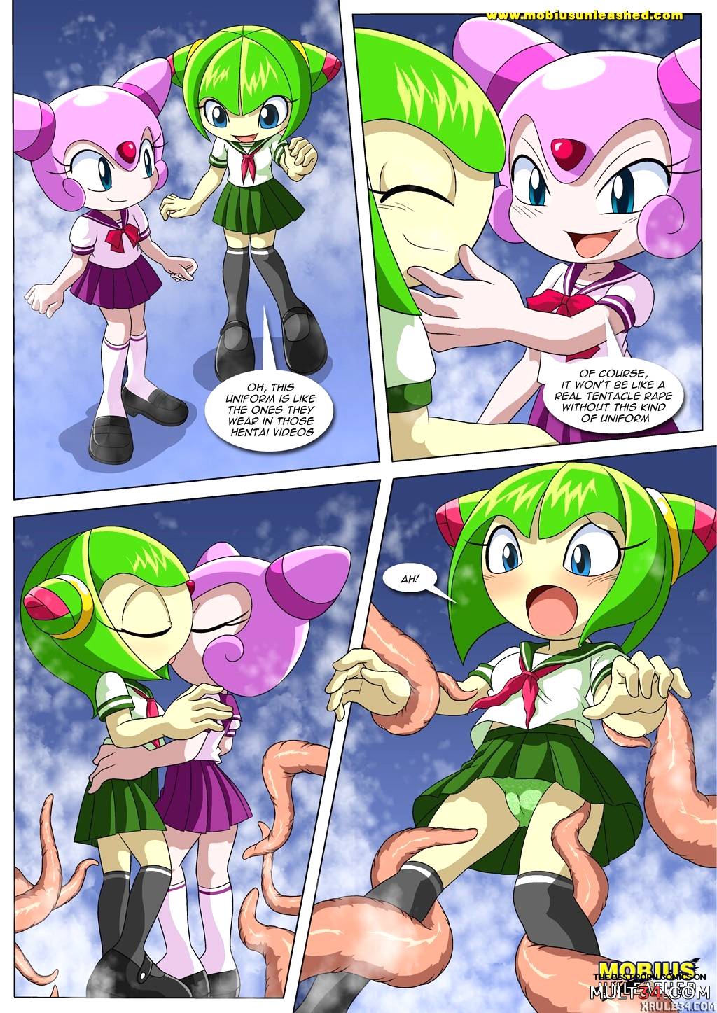 Tentacled Girls page 3