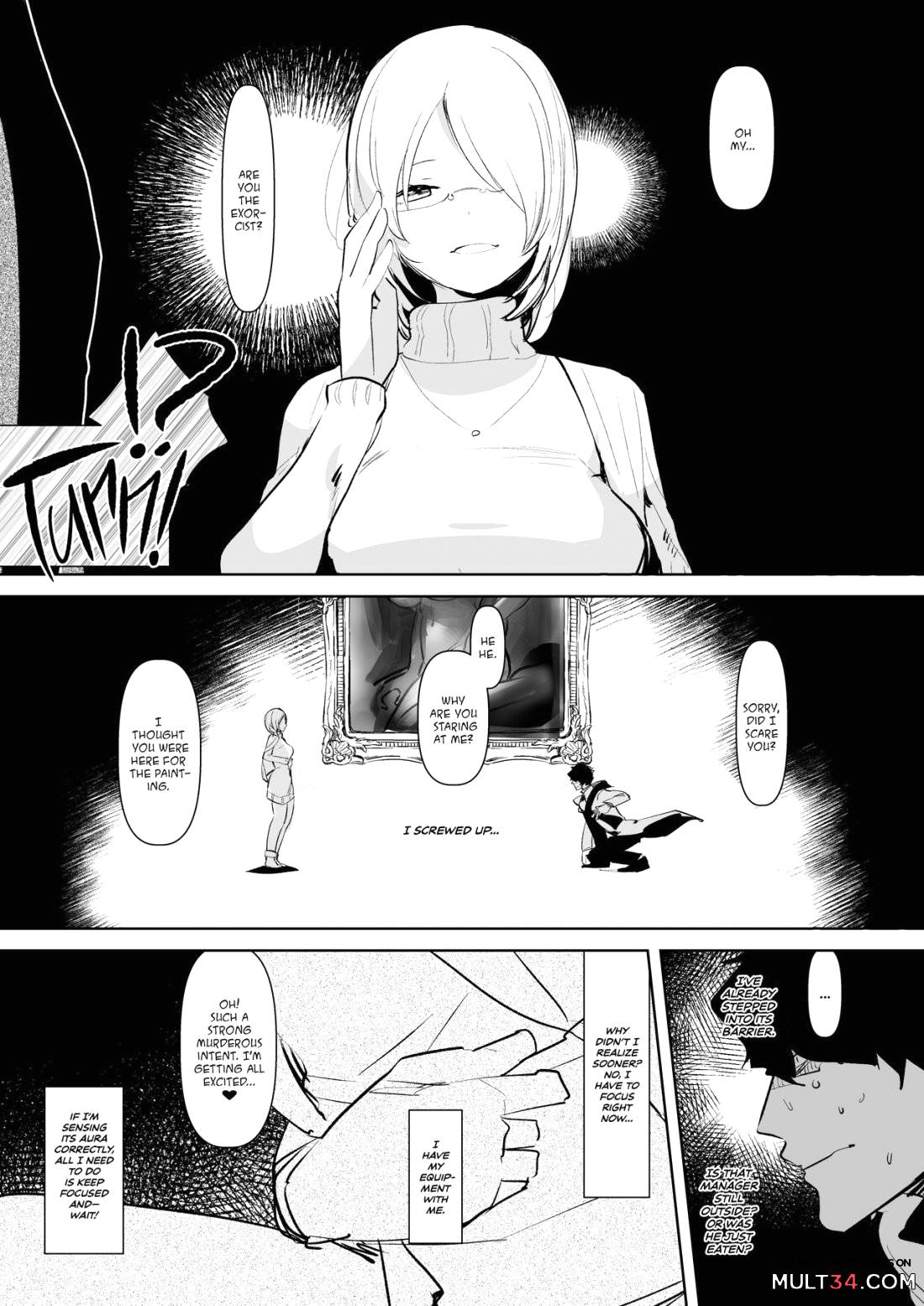 That Time When I, an Exorcist, Lost to Futanari Demon Cock... page 7