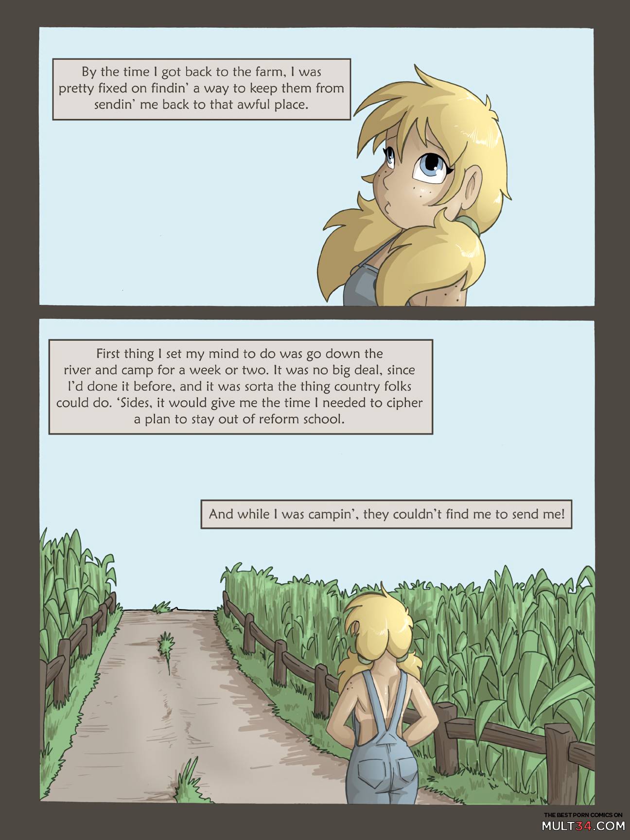 The Adventures of Huckleberry Ann 1 page 13