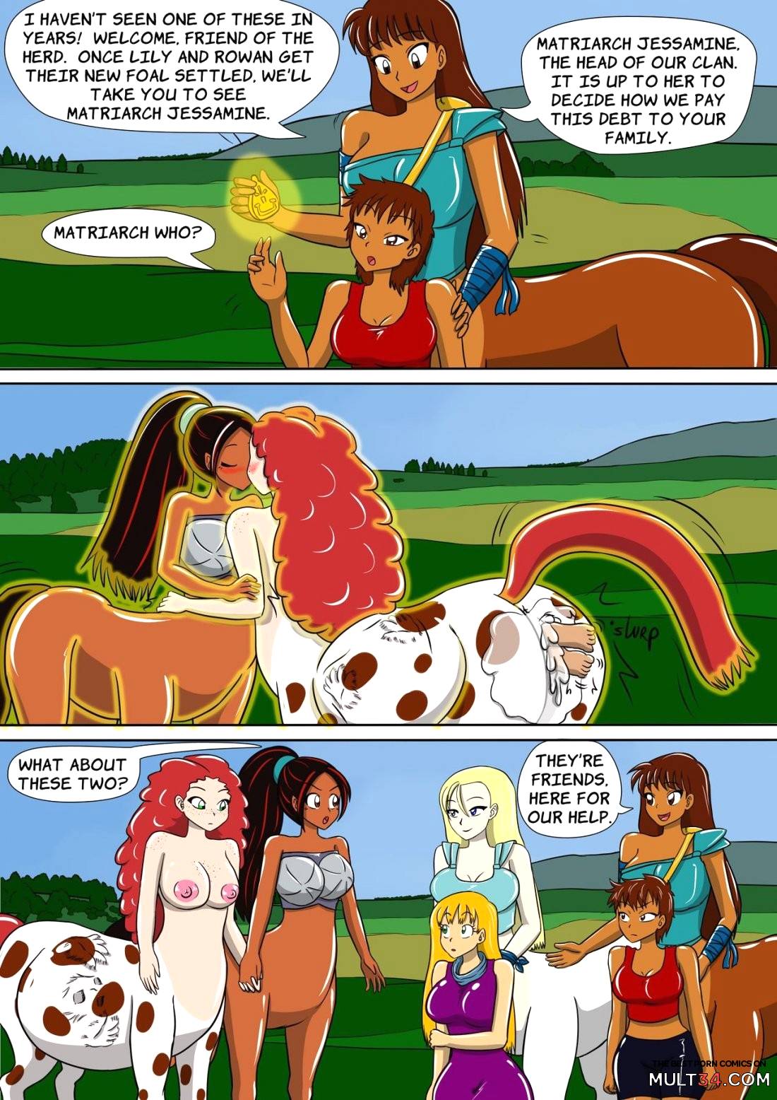 The Centaur's Protective Womb page 10