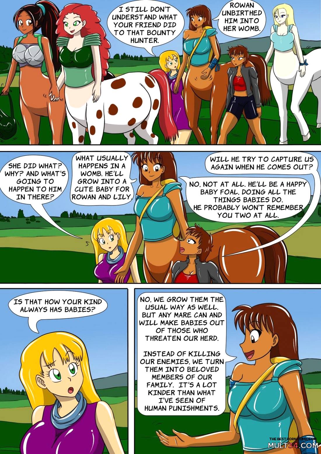 The Centaur's Protective Womb page 11