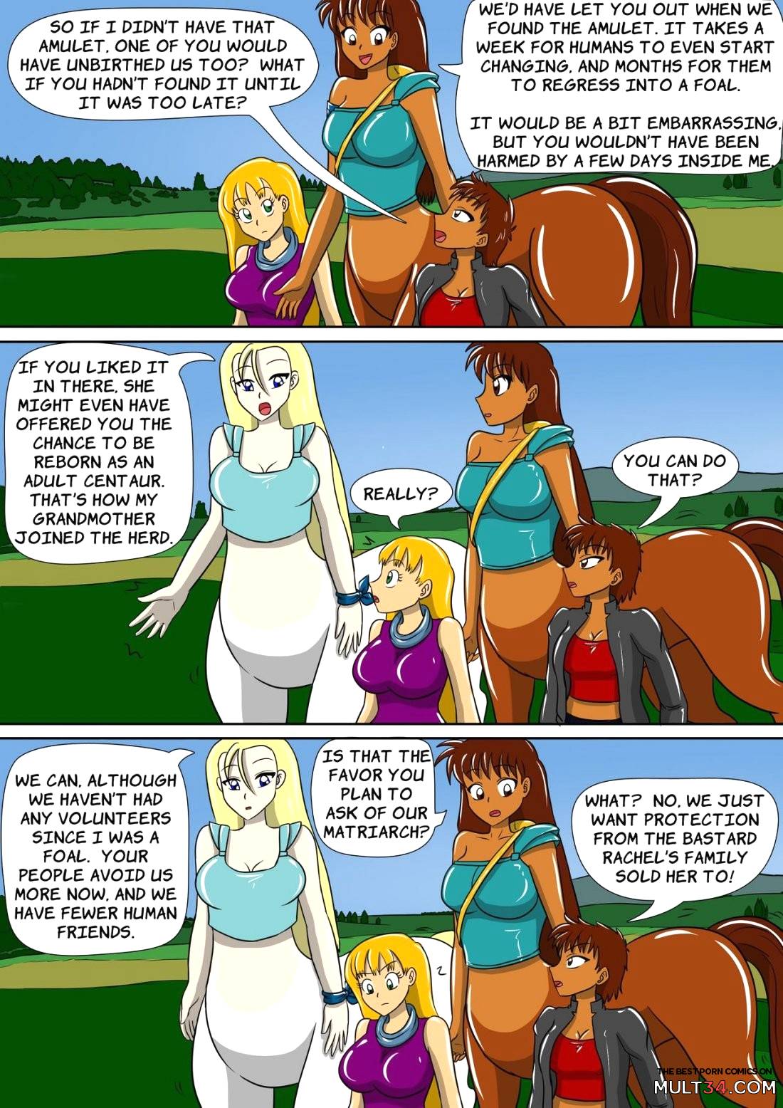 The Centaur's Protective Womb page 12
