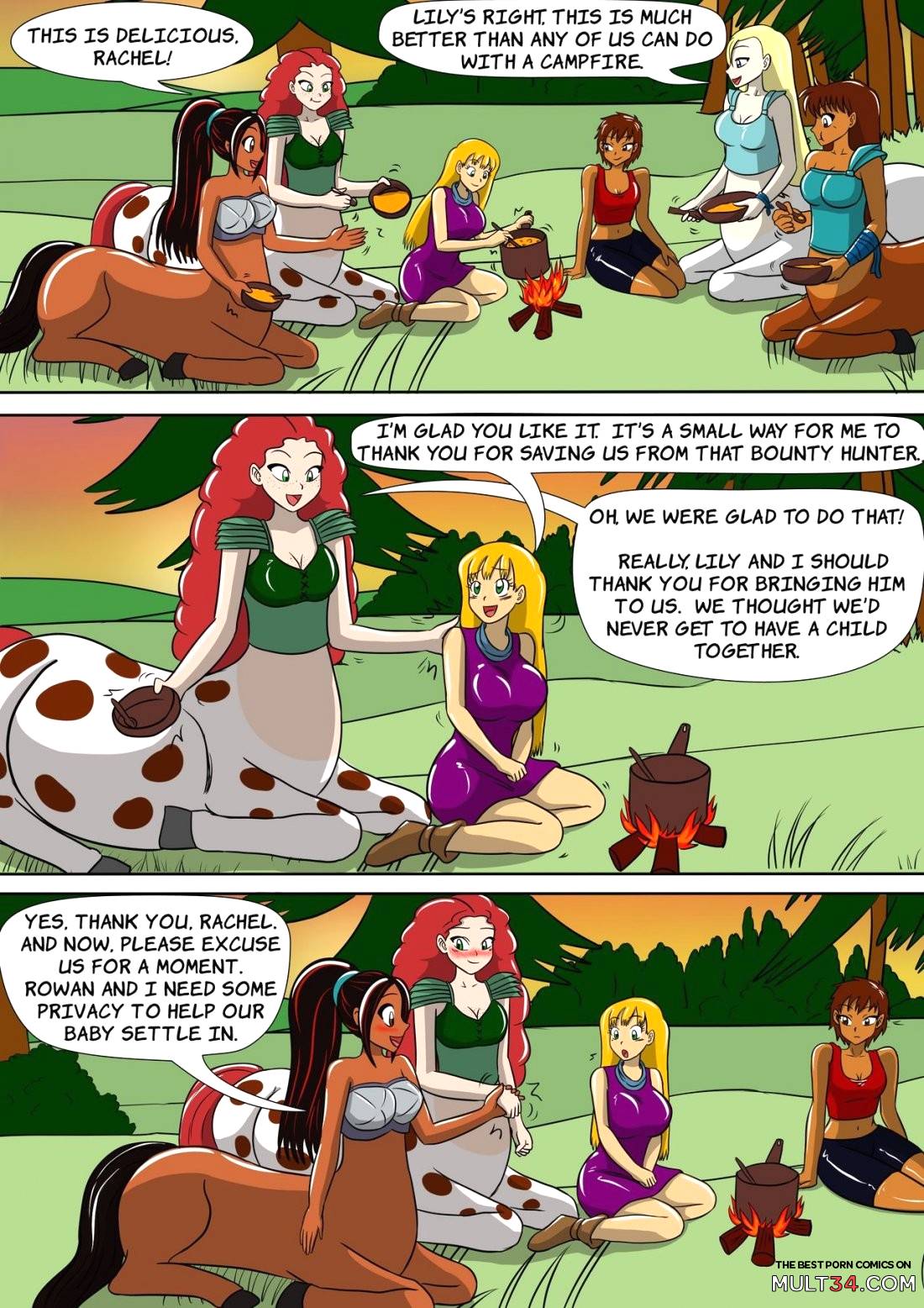 The Centaur's Protective Womb page 15