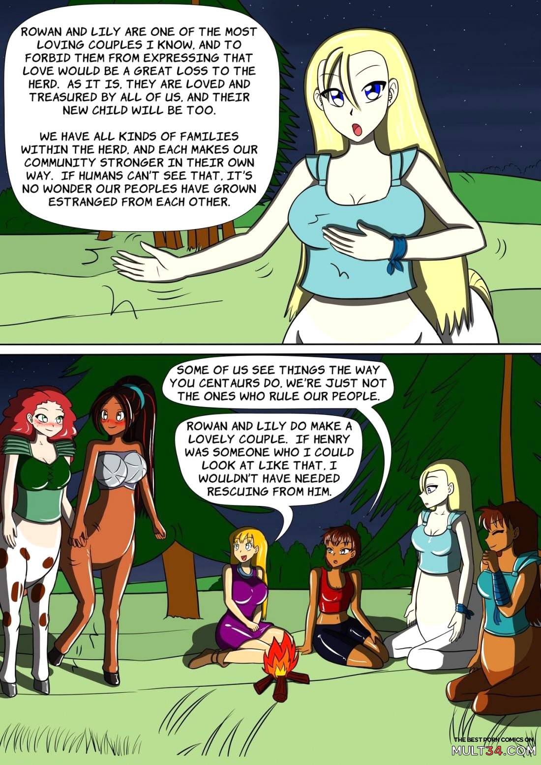 The Centaur's Protective Womb page 17
