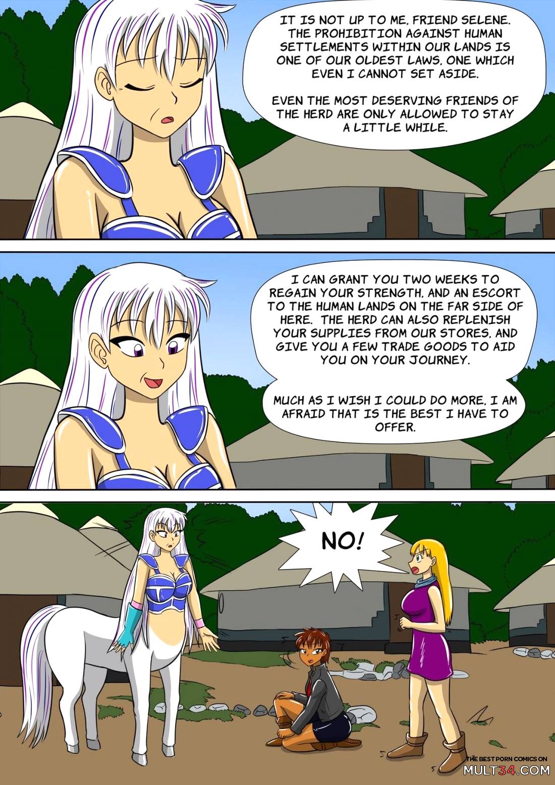 The Centaur's Protective Womb page 22