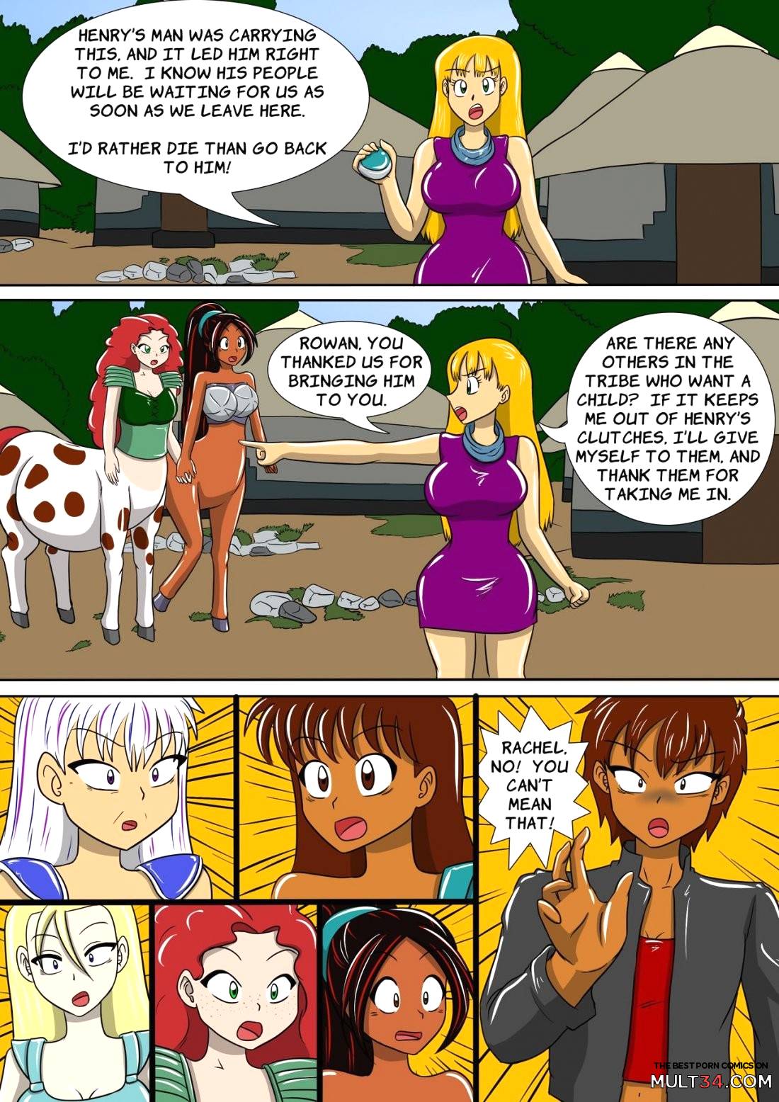 The Centaur's Protective Womb page 23
