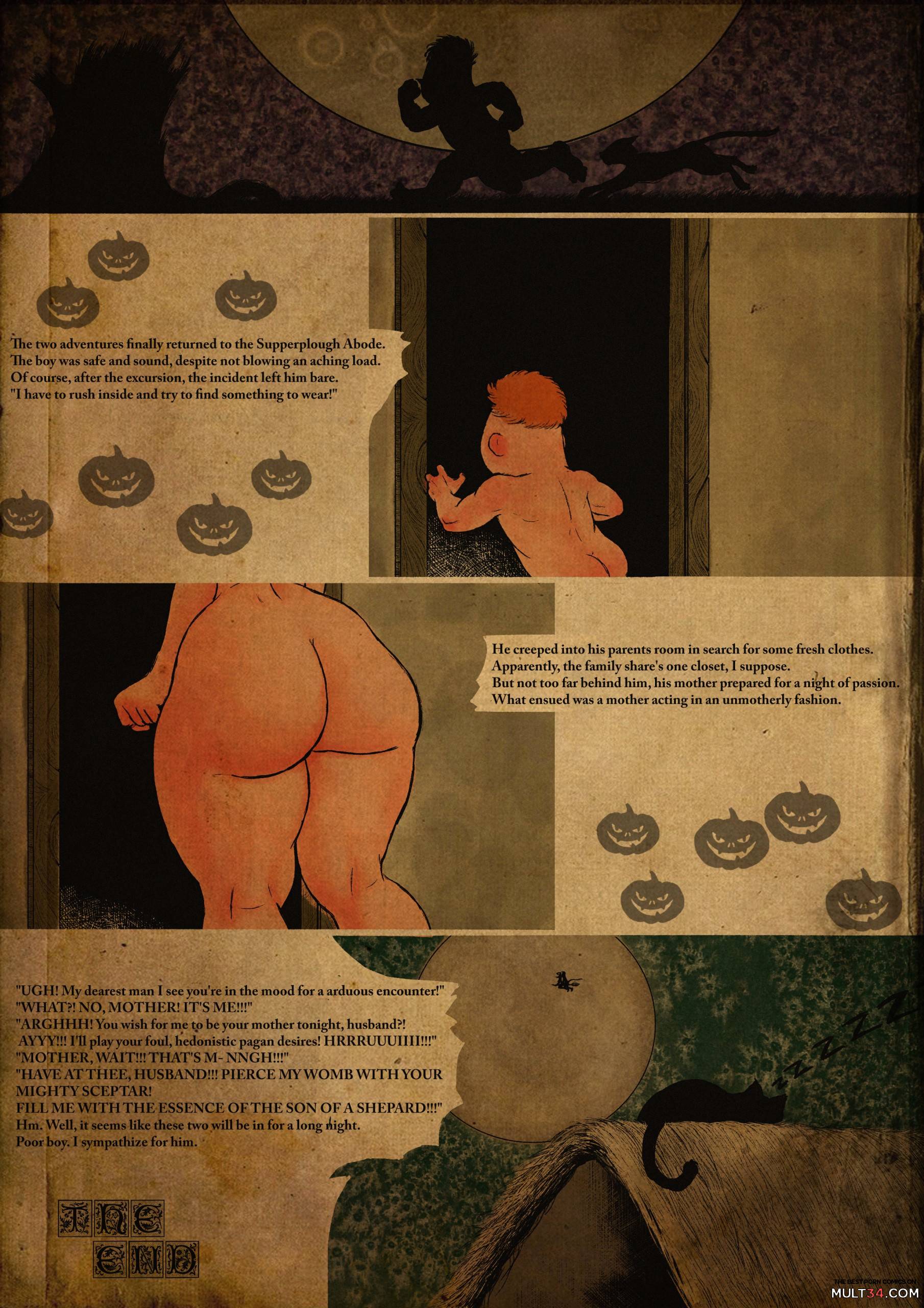 The Cursed Halloween of the Three Legged Boy page 6