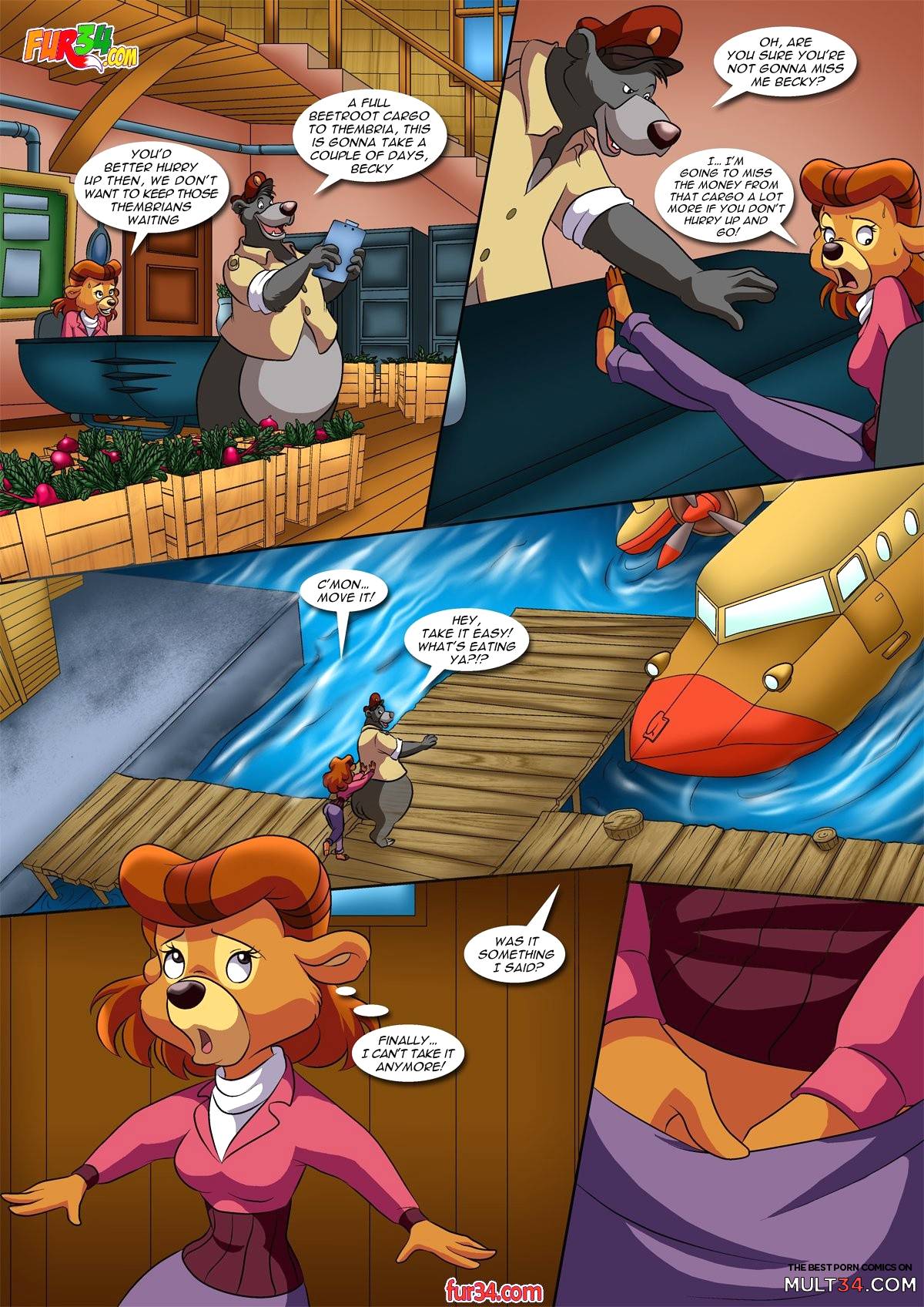 The lady and the cub page 2