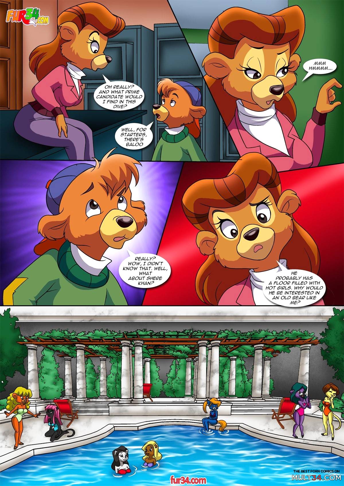 The lady and the cub page 6