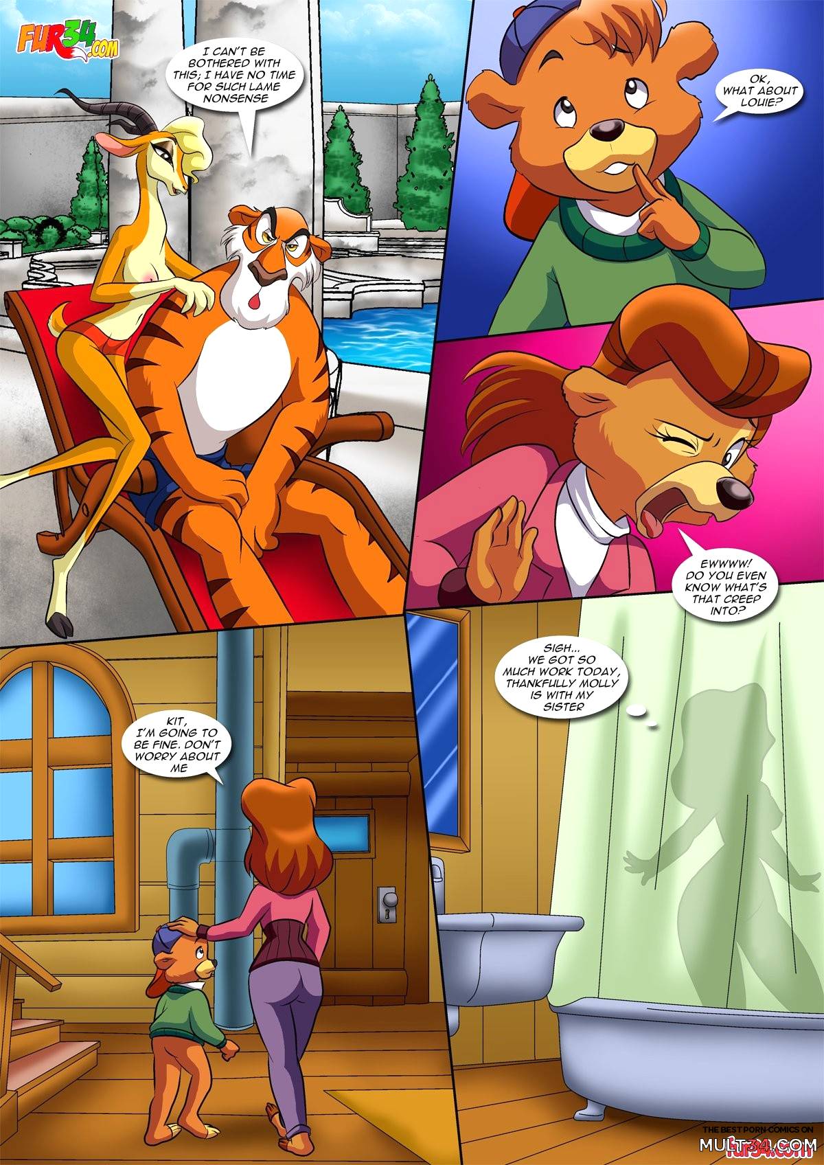 The lady and the cub page 7
