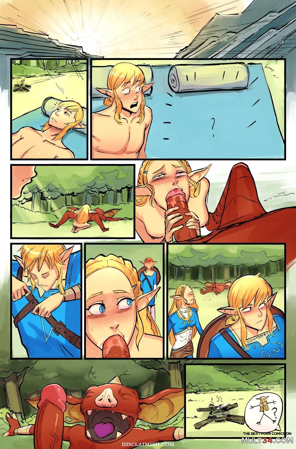 The Legend of Zelda: Breath of Bokoblin Cock page 10